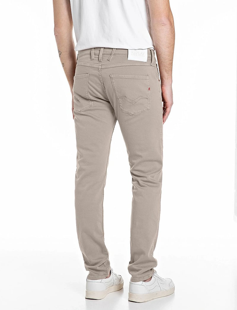Replay - ANBASS Trousers SLIM - slim fit jeans - khaki green - 3