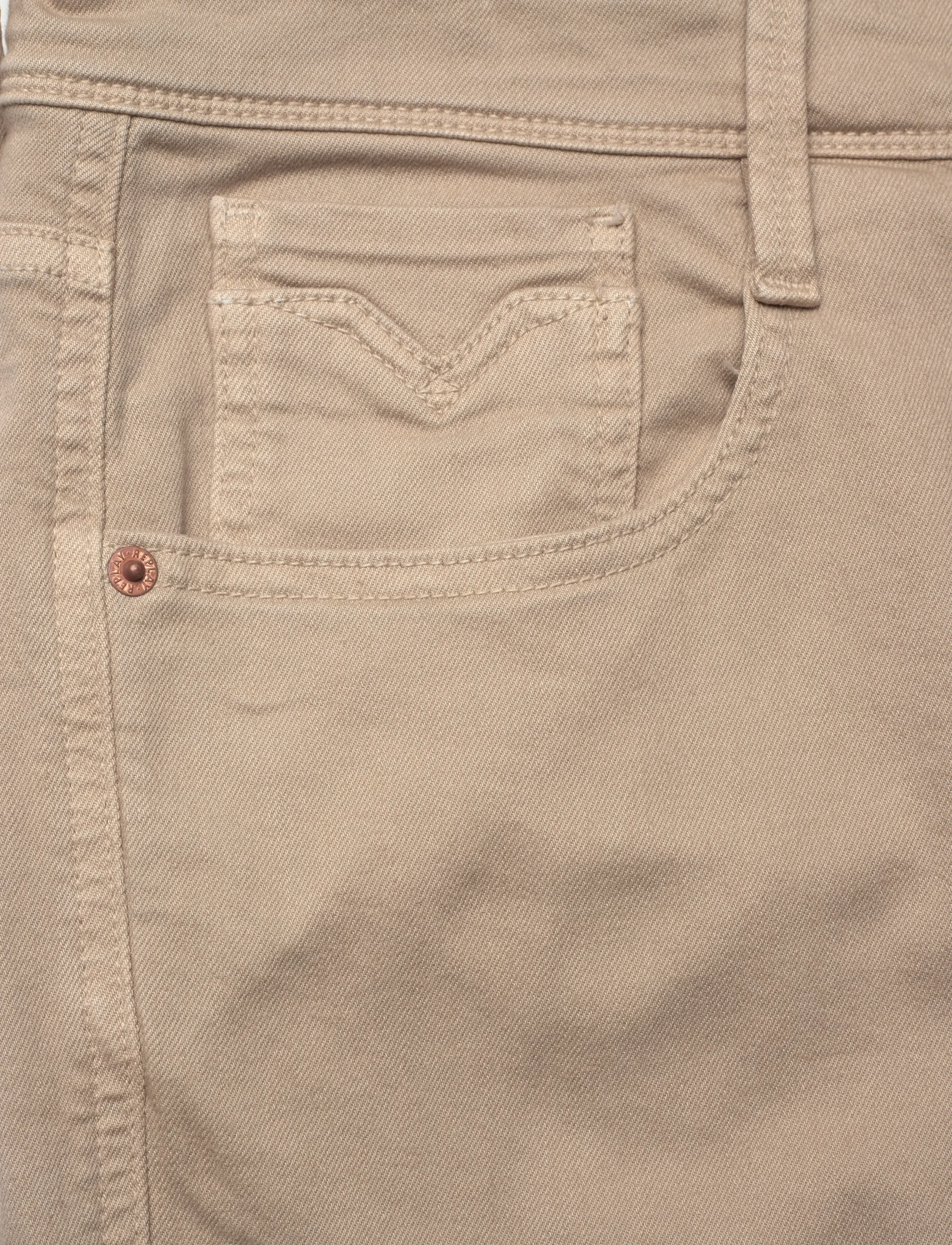 Replay - ANBASS Trousers SLIM - slim jeans - khaki green - 4