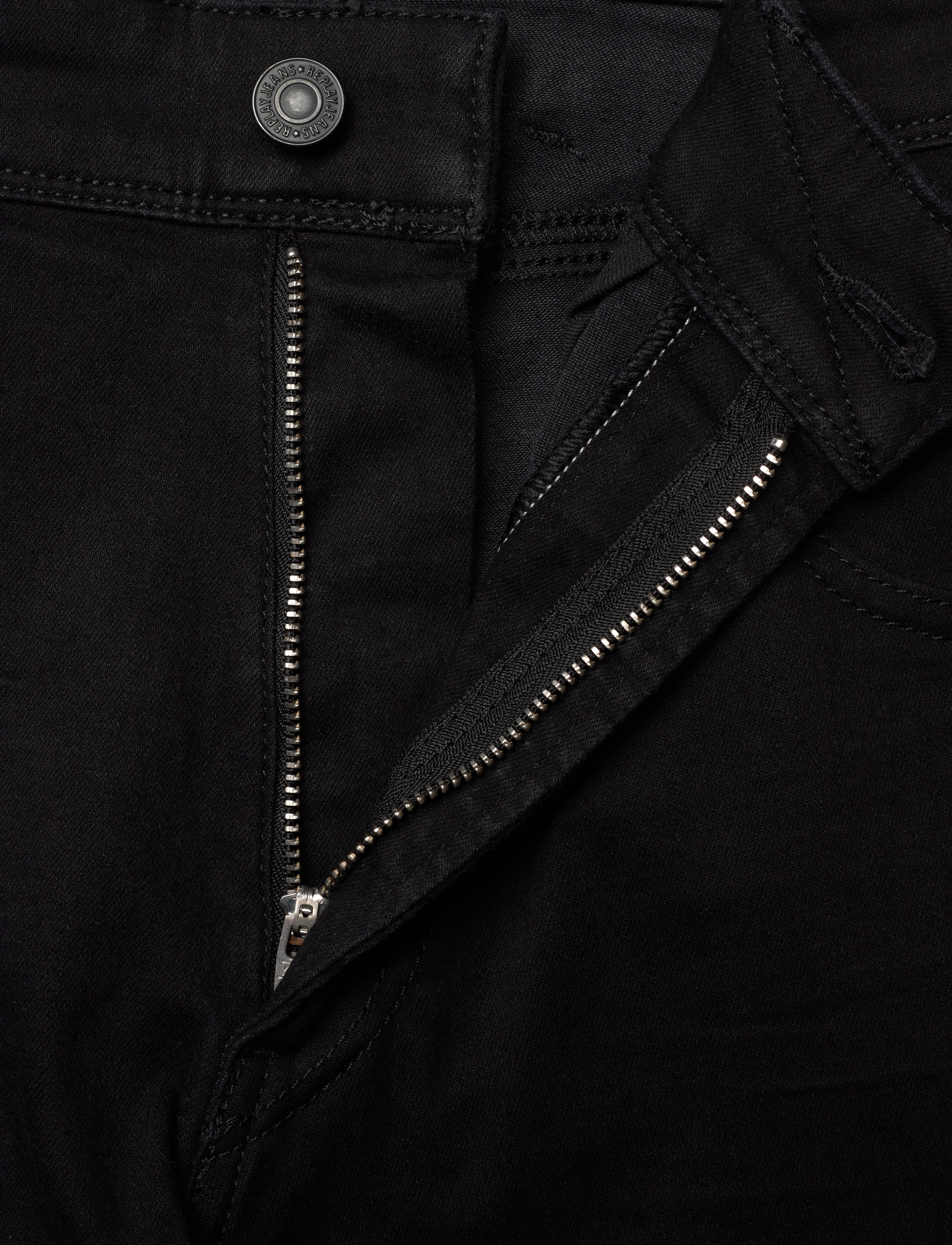 Replay - ANBASS Trousers SLIM - slim fit jeans - black - 3