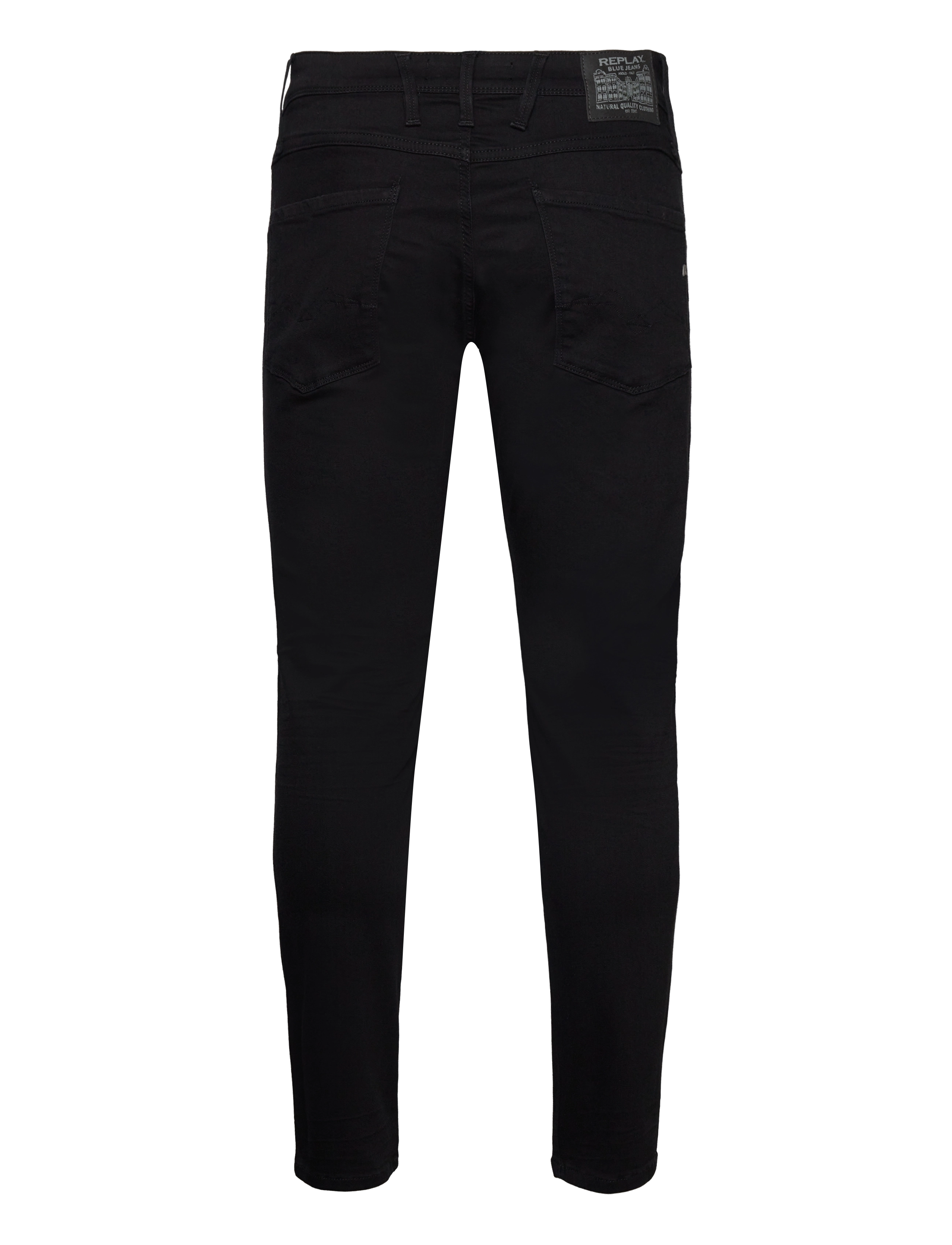 Replay - ANBASS Trousers SLIM - slim jeans - black - 1