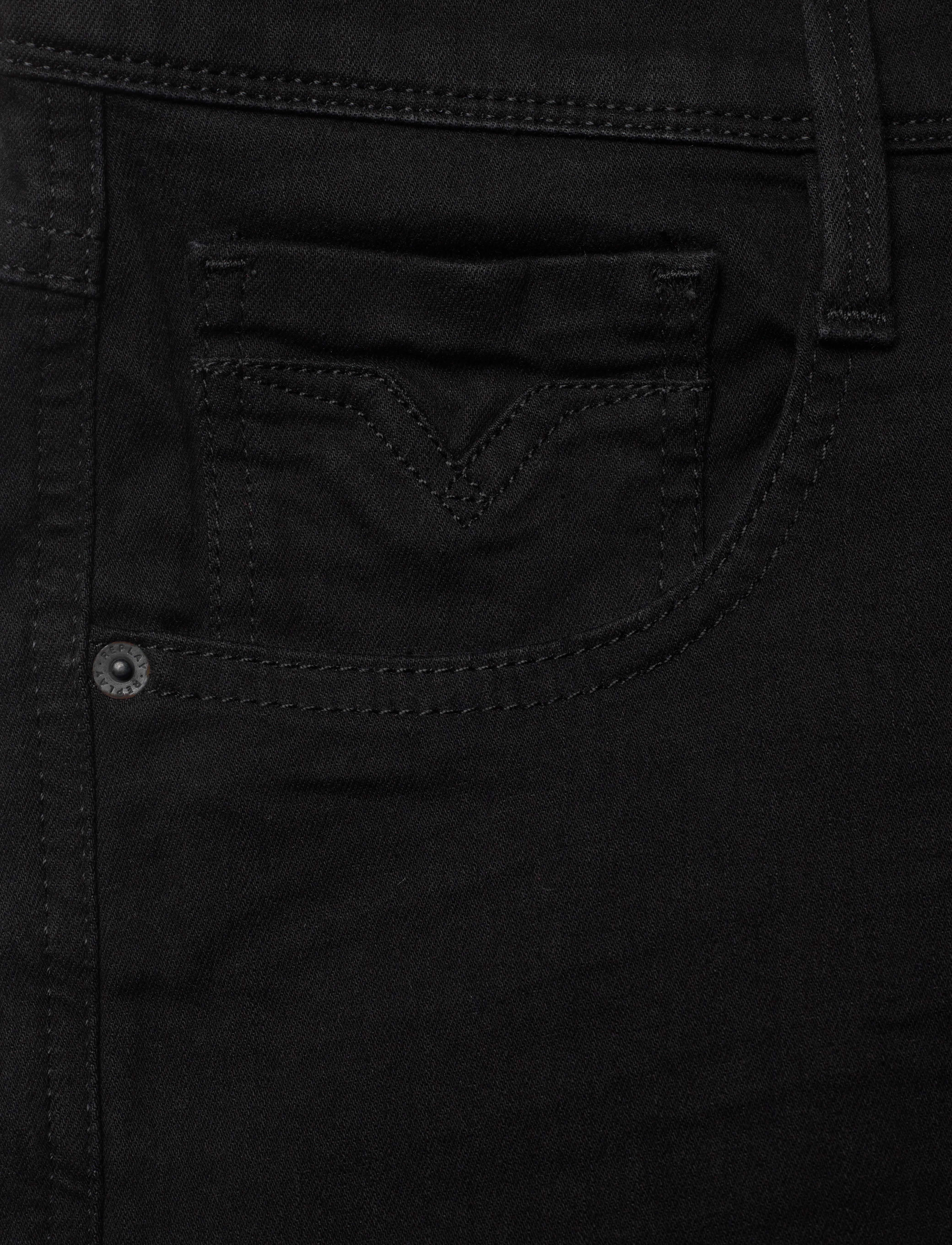 Replay - ANBASS Trousers SLIM - slim jeans - black - 2