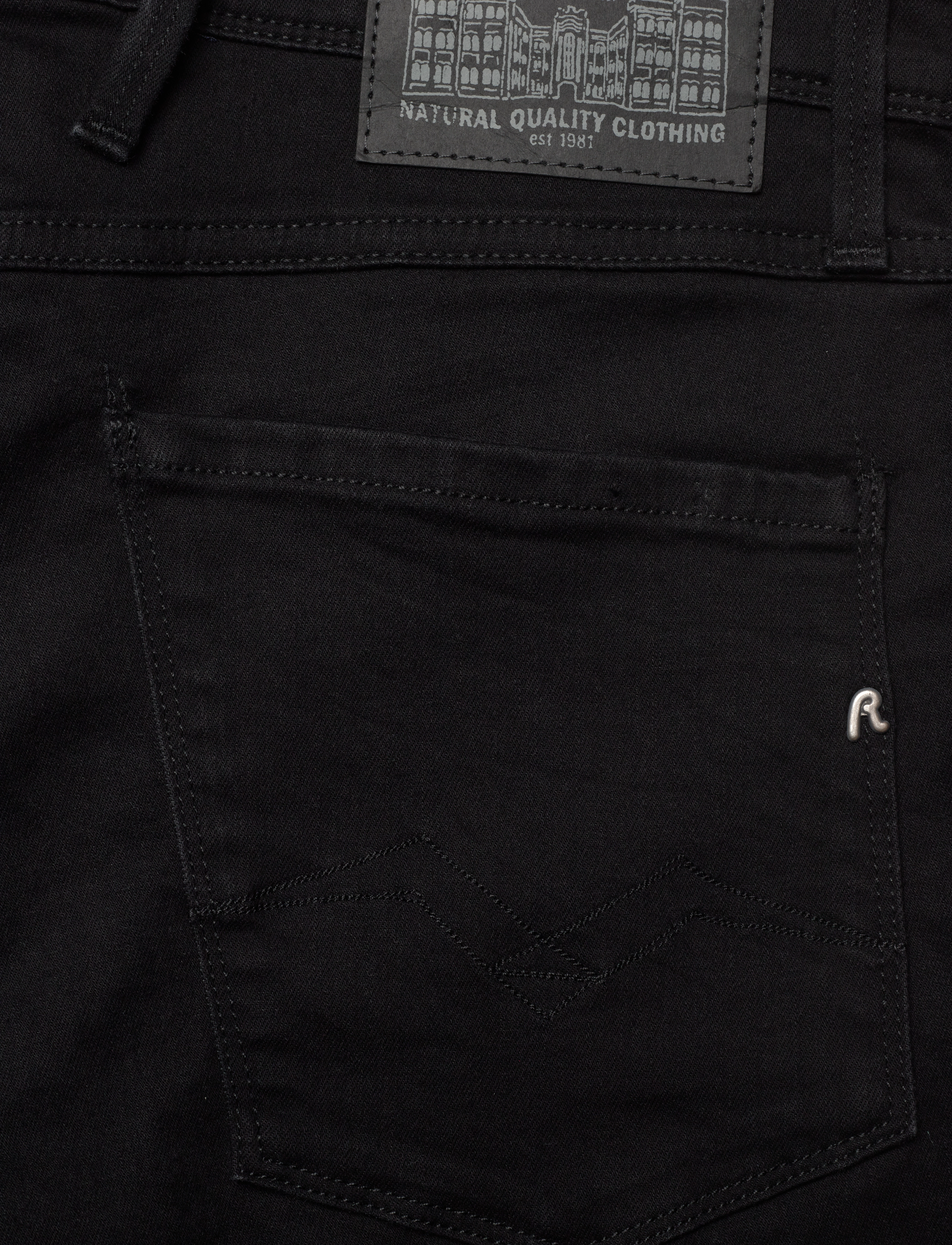 Replay - ANBASS Trousers SLIM - slim jeans - black - 4