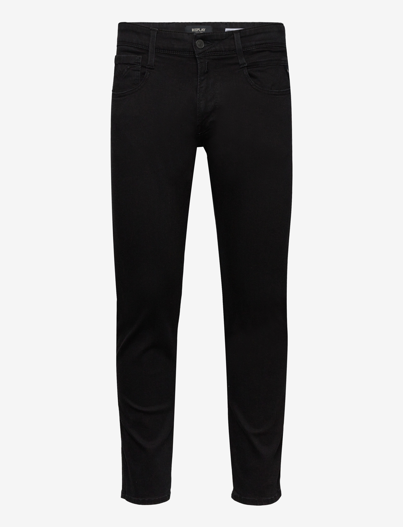 Replay - ANBASS Trousers SLIM 99 Denim - slim jeans - black - 1