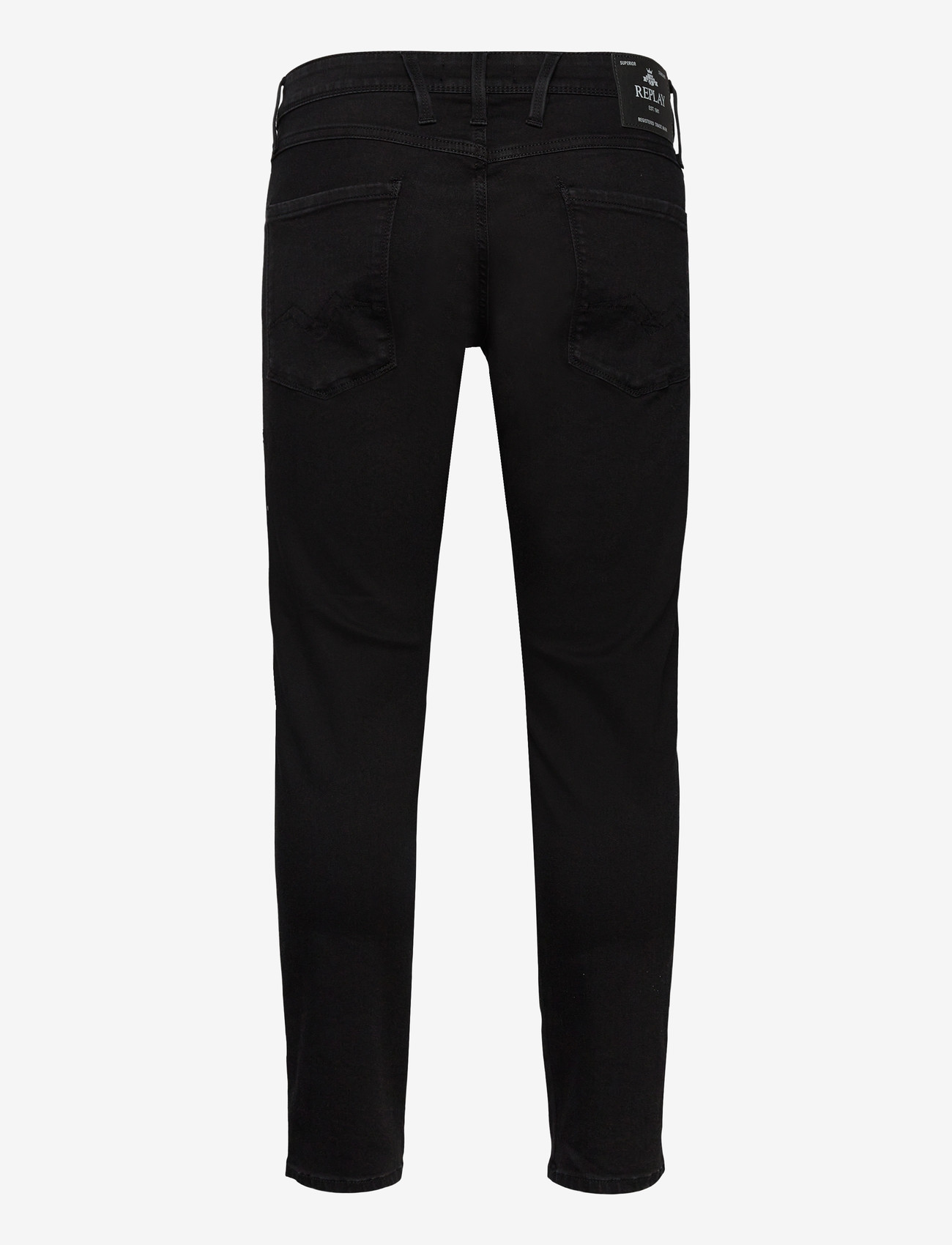 Replay - ANBASS Trousers SLIM 99 Denim - slim jeans - black - 2
