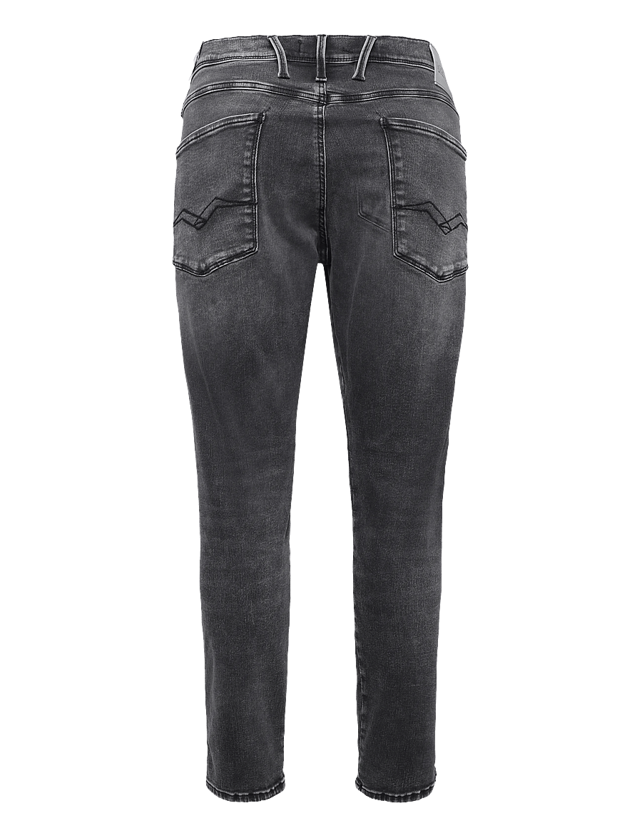 Replay - ANBASS Trousers SLIM HYPERFLEX ORIGINAL - kitsad teksad - darkgrey - 2