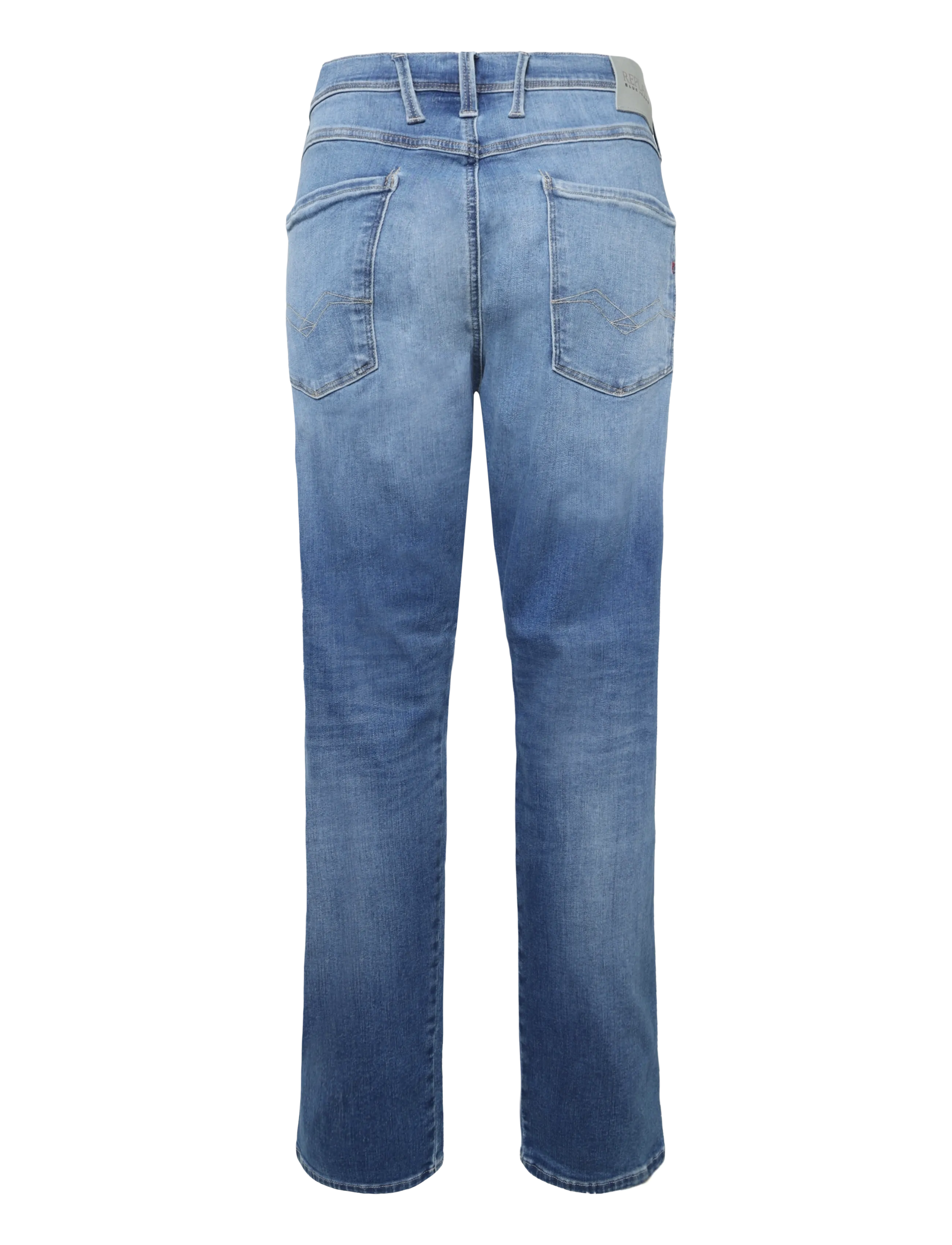 Replay - ANBASS Trousers SLIM HYPERFLEX ORIGINAL - slim-fit jeans - blue - 2