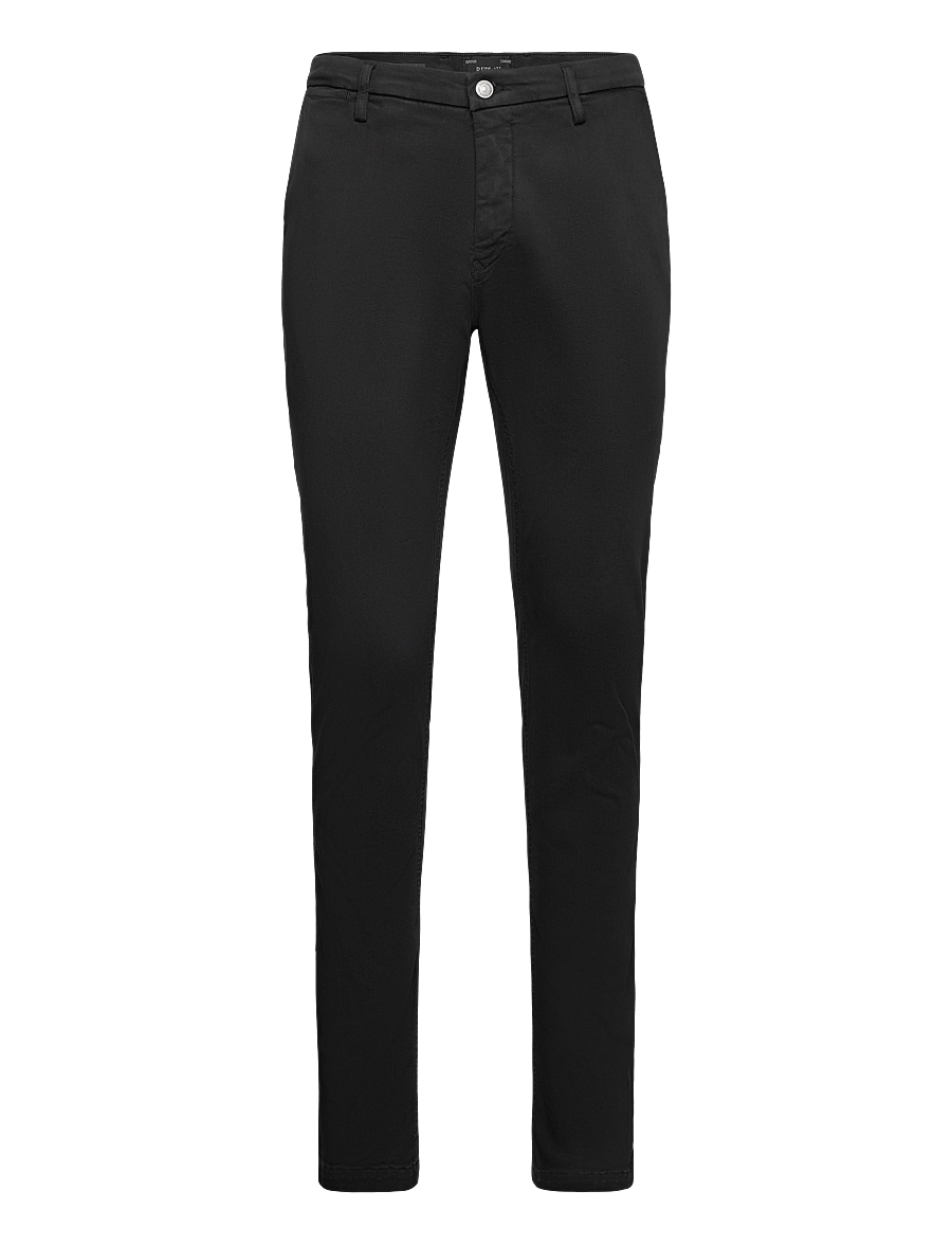 Replay - ZEUMAR Trousers SLIM Hyperchino Color Xlite - chinos - black - 1
