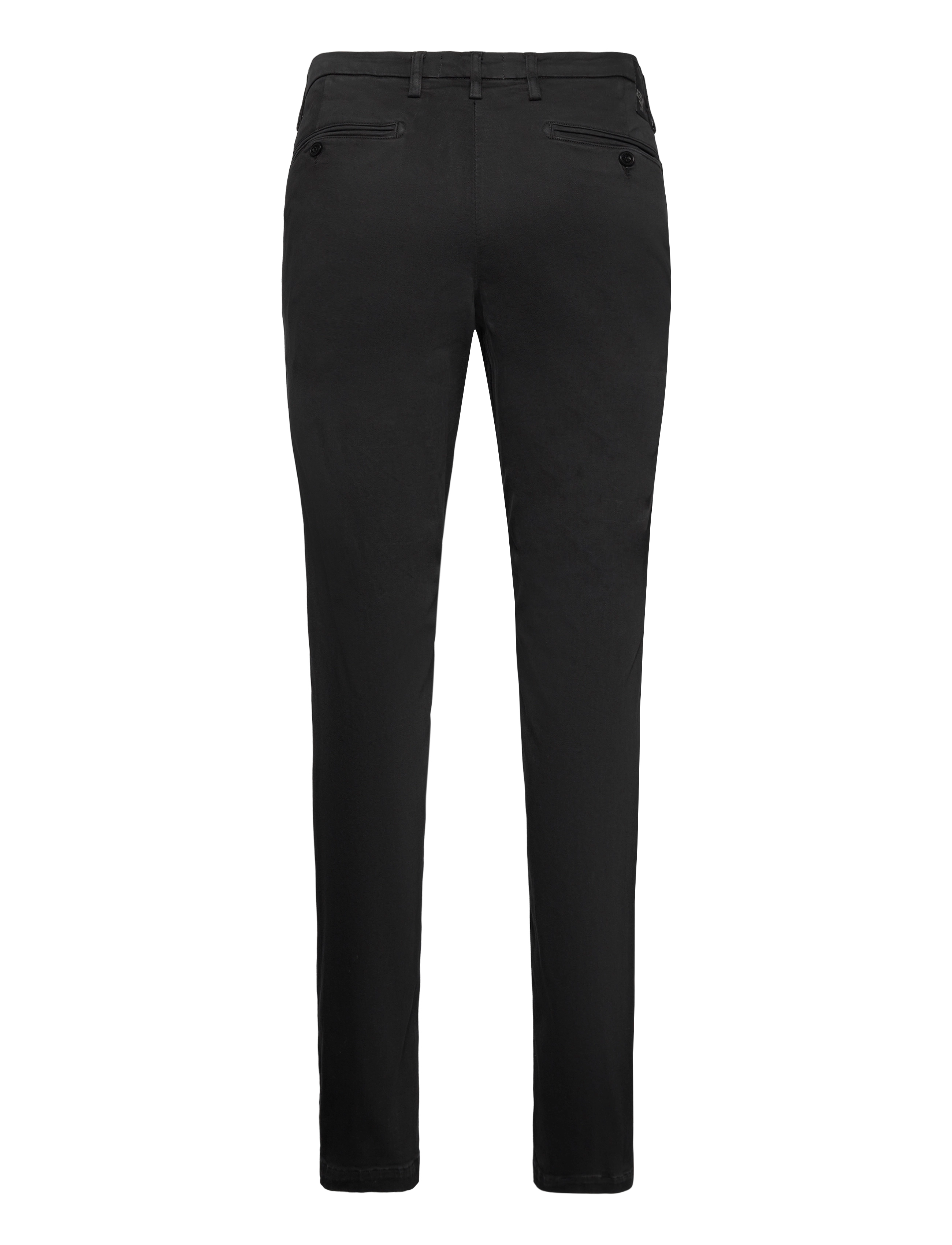 Replay - ZEUMAR Trousers SLIM Hyperchino Color Xlite - chinos - black - 2