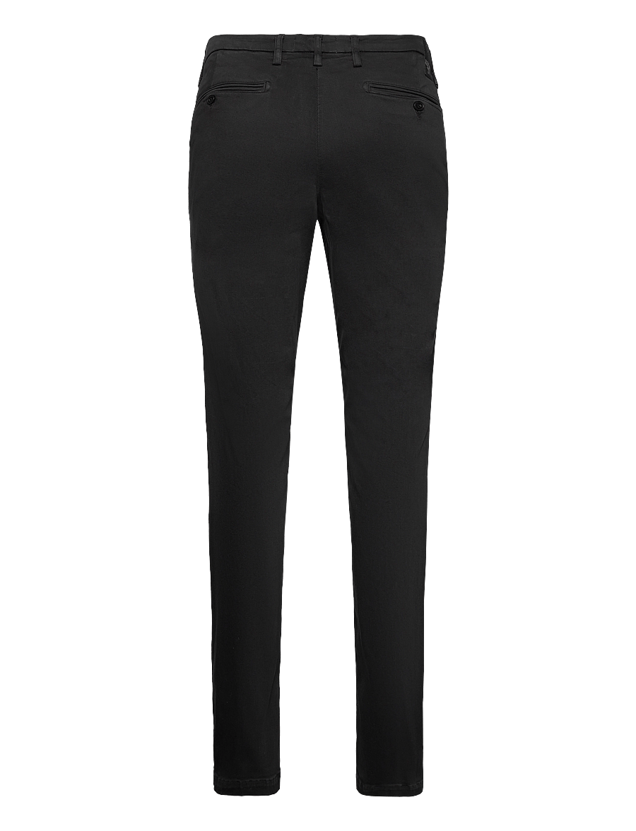 Replay - ZEUMAR Trousers SLIM Hyperchino Color Xlite - chinos - black - 2