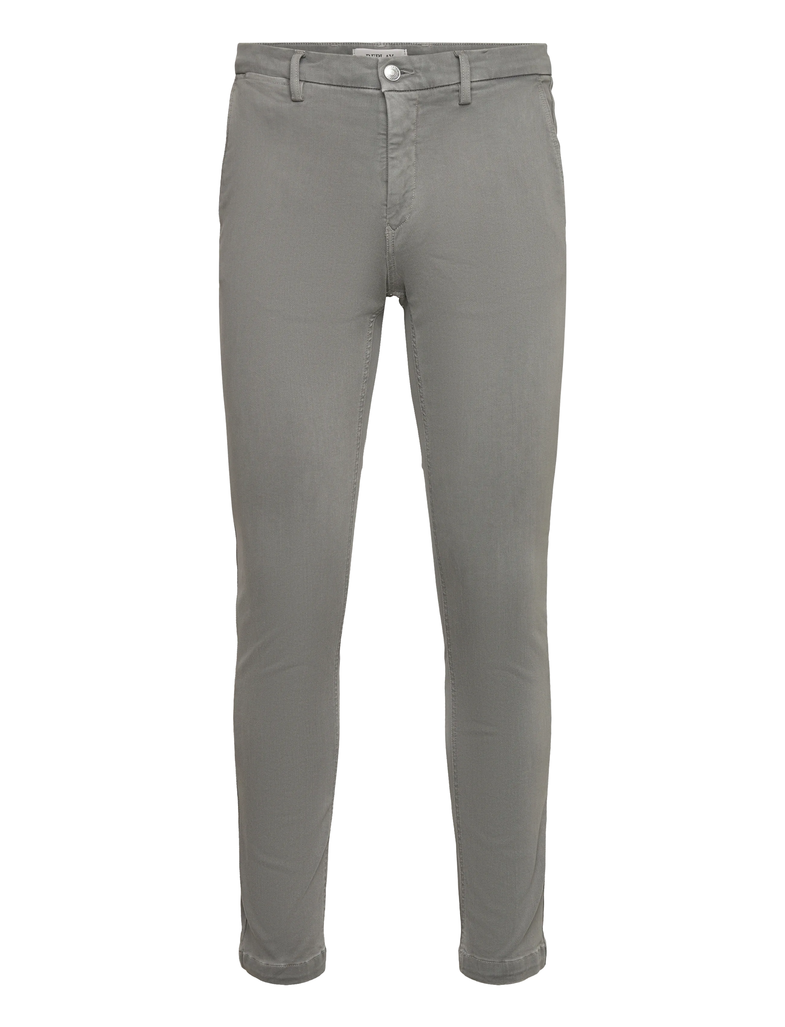 Replay ZEUMAR Trousers SLIM Hyperchino Color Xlite - Replay - GREY / grey
