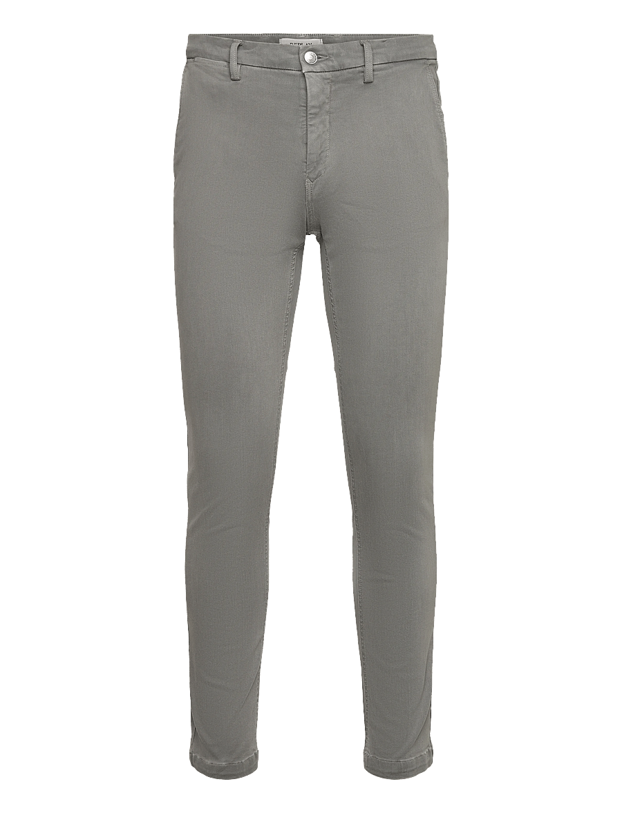 Replay - ZEUMAR Trousers SLIM Hyperchino Color Xlite - grey - 1