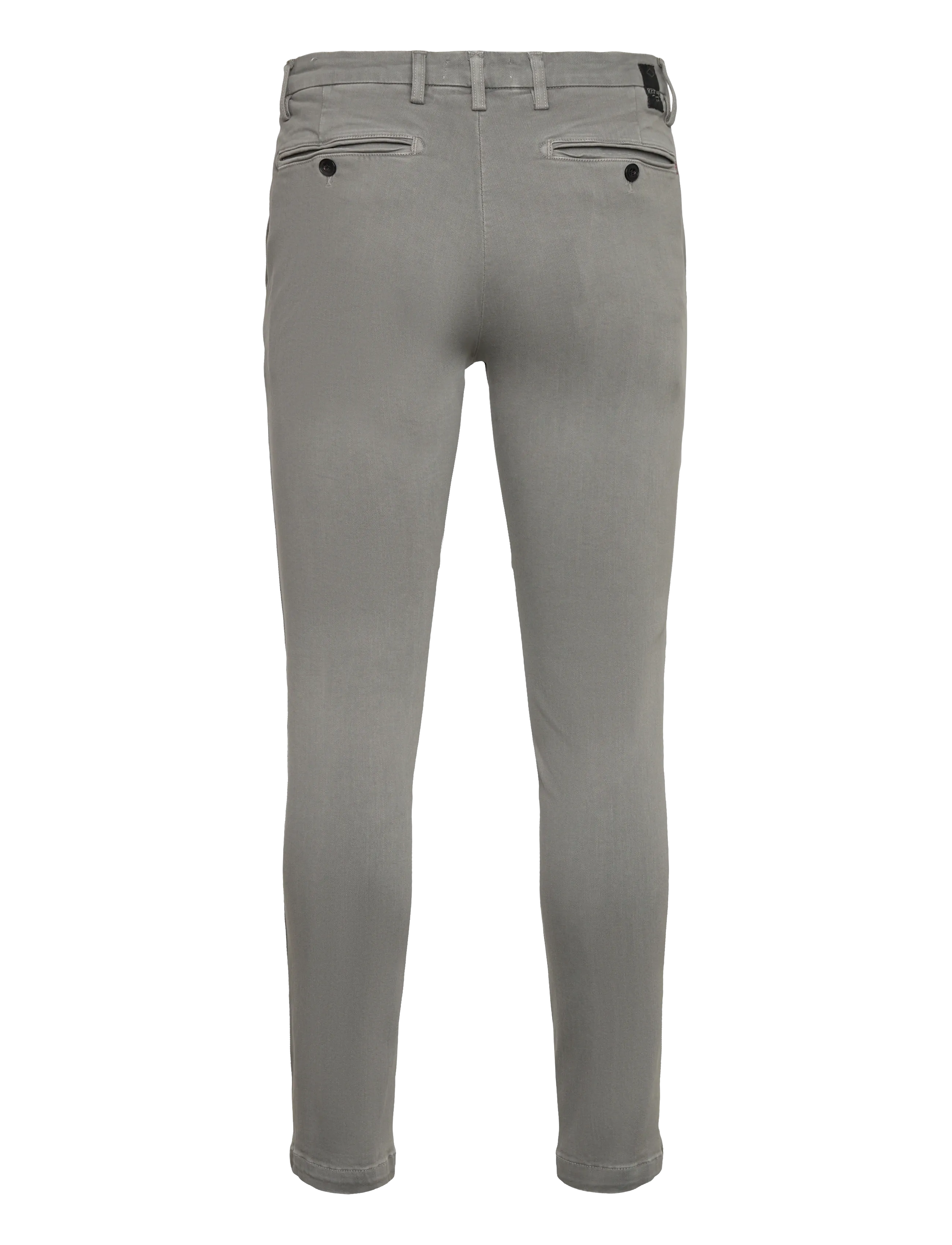 Replay - ZEUMAR Trousers SLIM Hyperchino Color Xlite - grey - 2