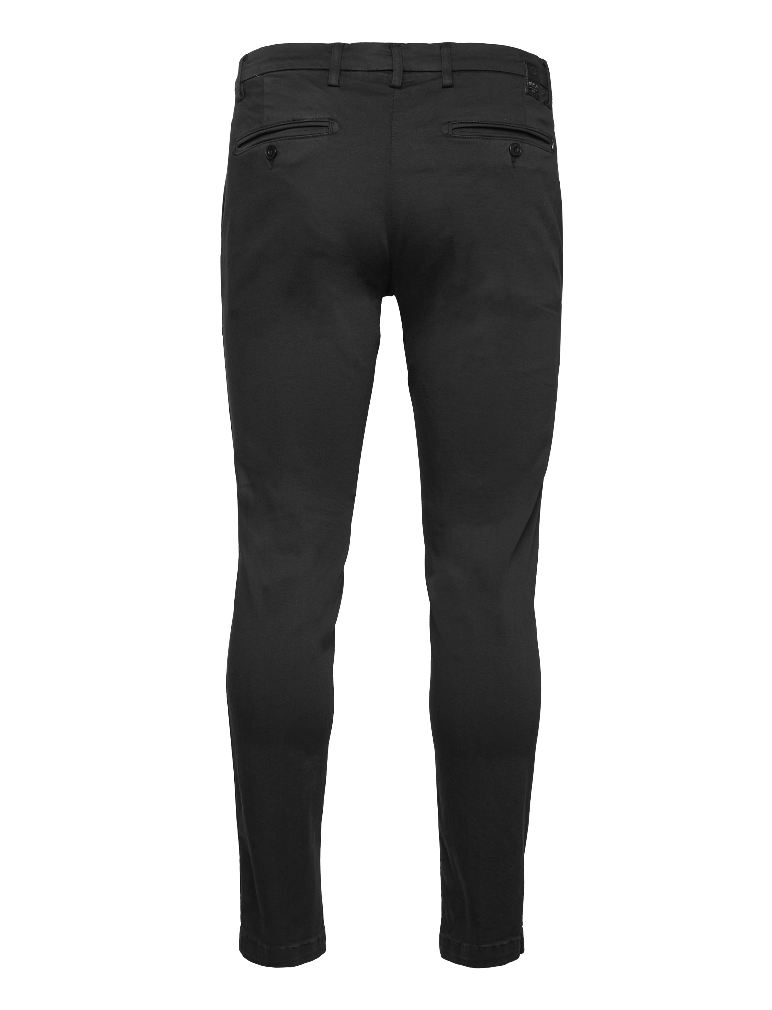 Replay - ZEUMAR Trousers SLIM Hyperchino Color Xlite - chinos - black - 1