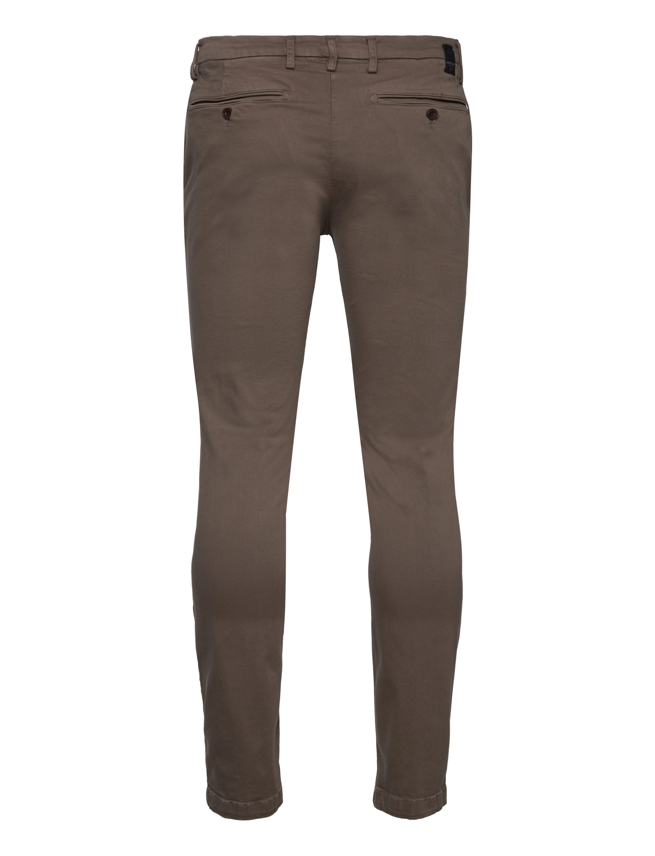 Replay - ZEUMAR Trousers SLIM Hyperchino Color Xlite - chinos - brown - 1