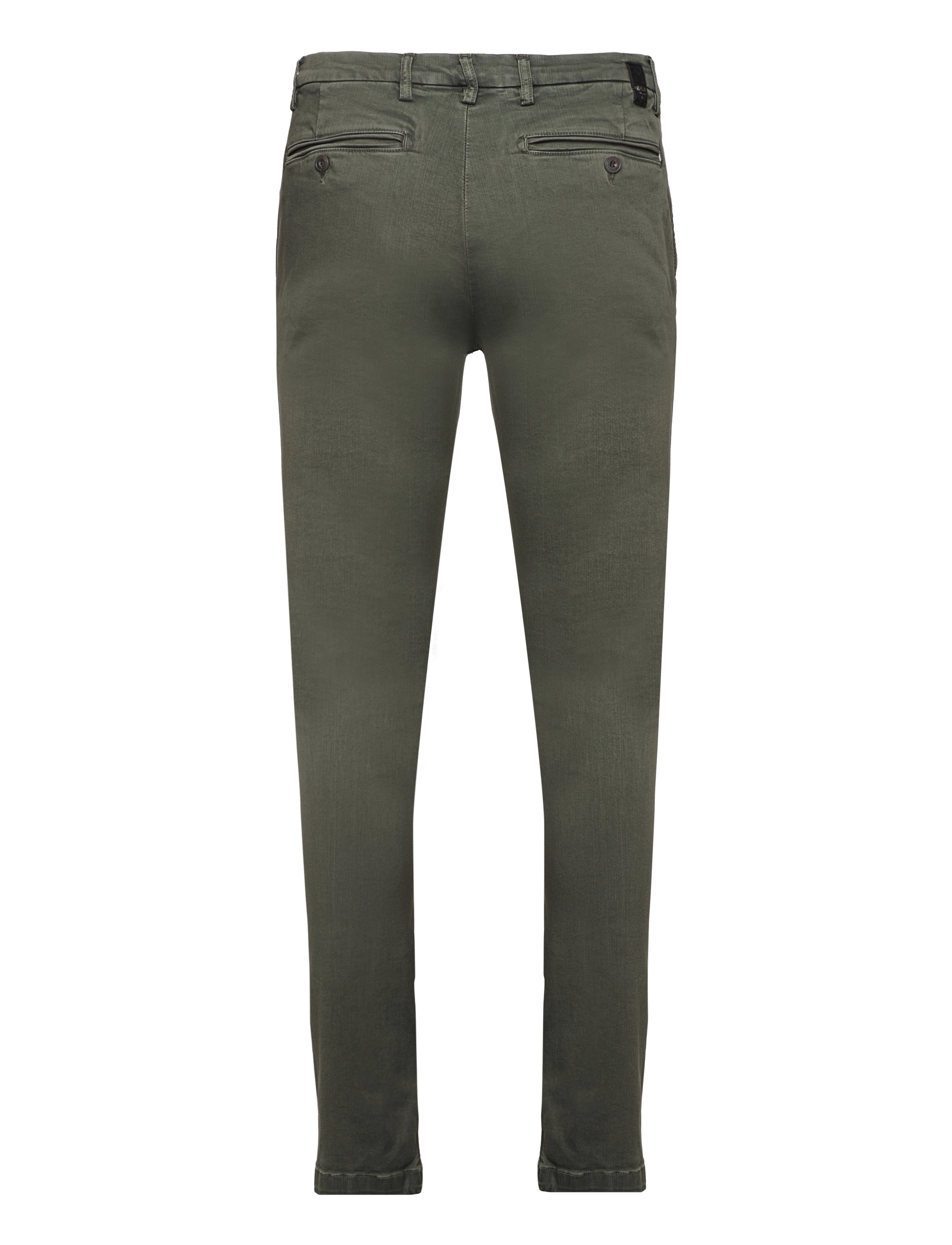Replay - ZEUMAR Trousers SLIM Hyperchino Color Xlite - chinos - green - 2