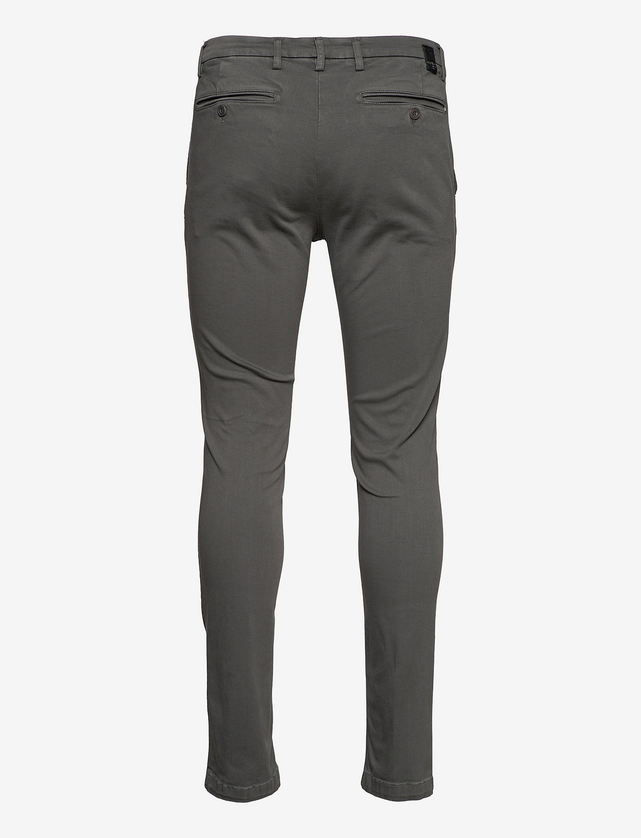 Replay - ZEUMAR Trousers SLIM Hyperchino Color Xlite - höstkläder - grey mouse - 1