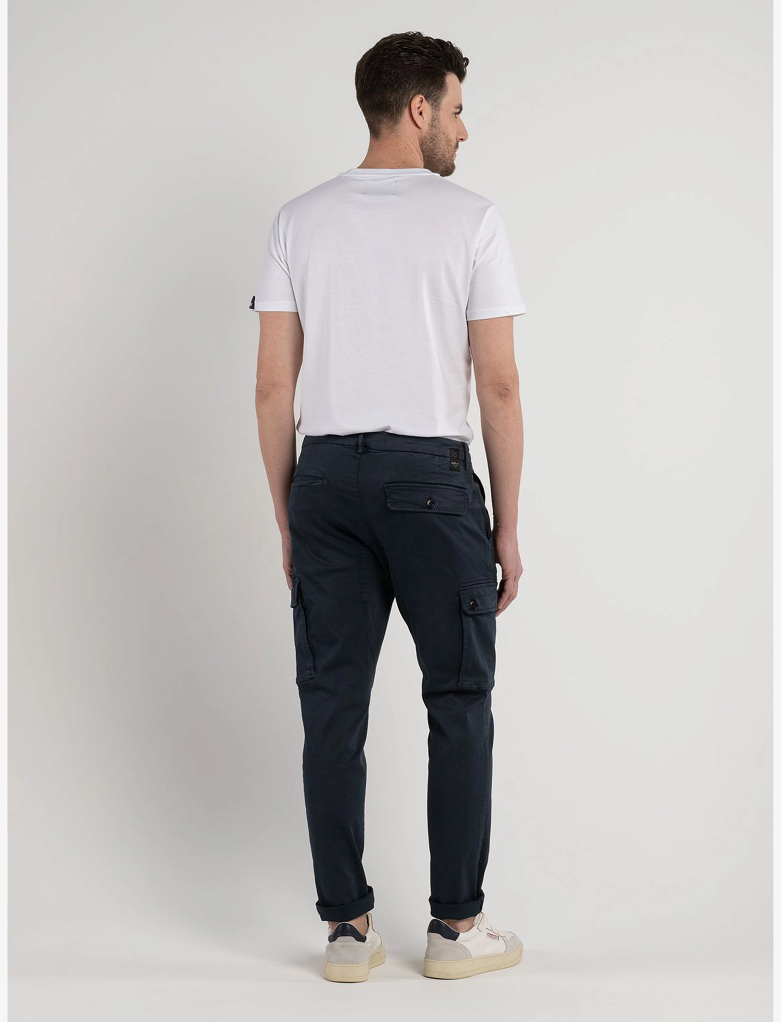Replay - JAAN Trousers SLIM Hypercargo Color - blue - 5