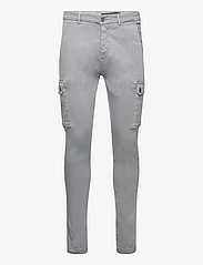 Replay - JAAN Trousers SLIM Hypercargo Color - cargo pants - grey - 0