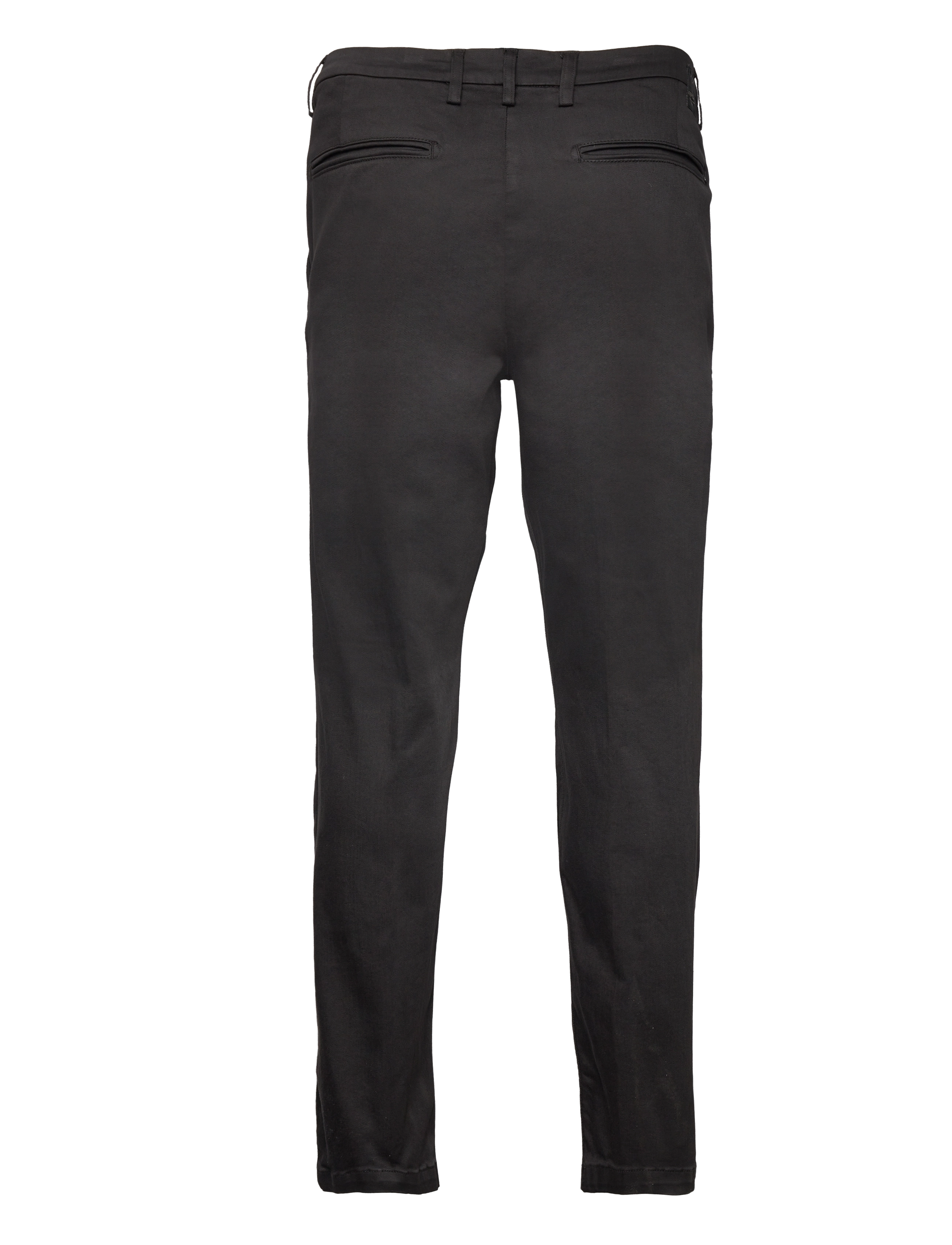 Replay - BENNI Trousers REGULAR Hyperchino Color Xlite - black - 2