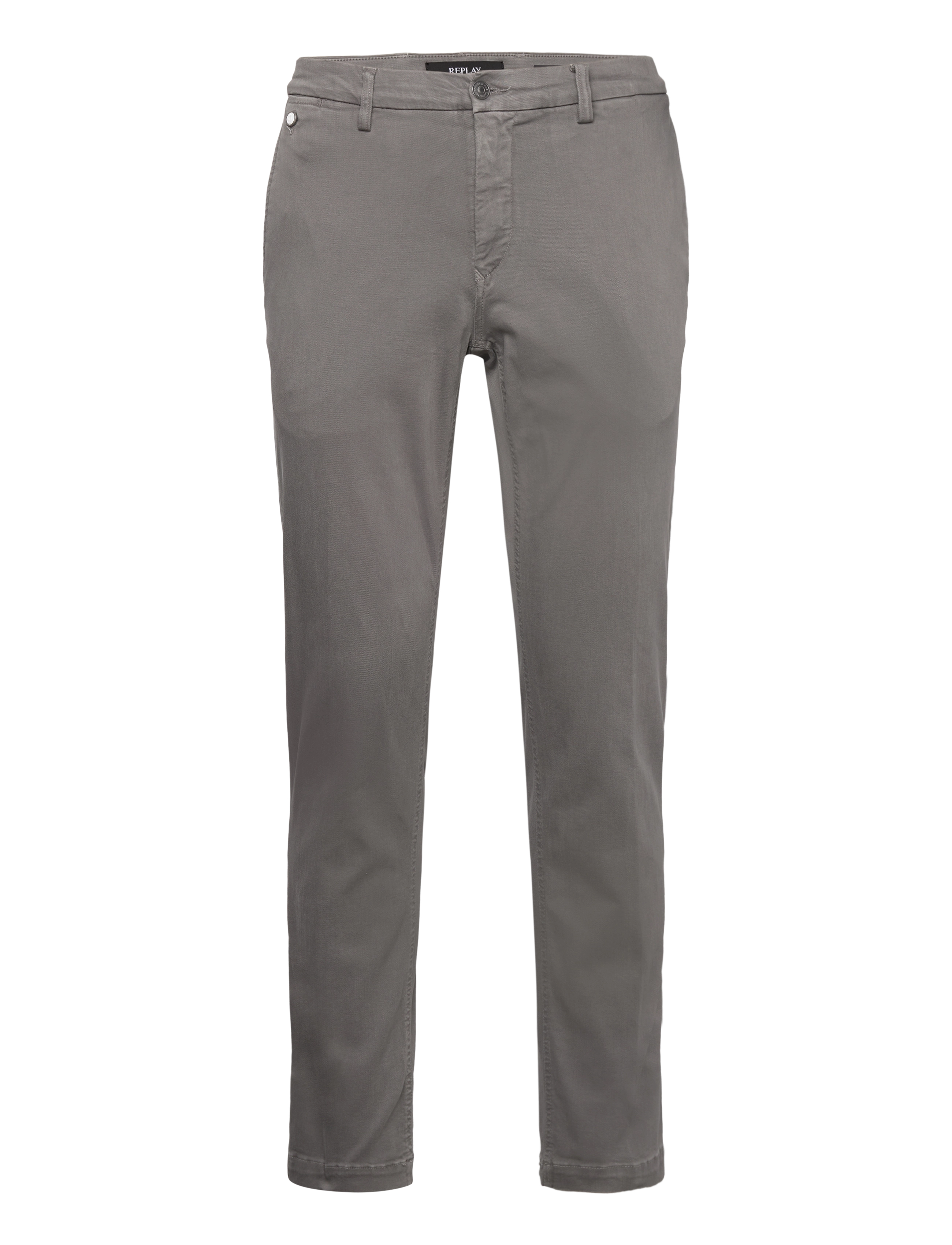 Replay - BENNI Trousers REGULAR Hyperchino Color Xlite - grey - 1