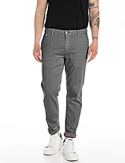 Replay - BENNI Trousers REGULAR Hyperchino Color Xlite - chinos - grey - 5