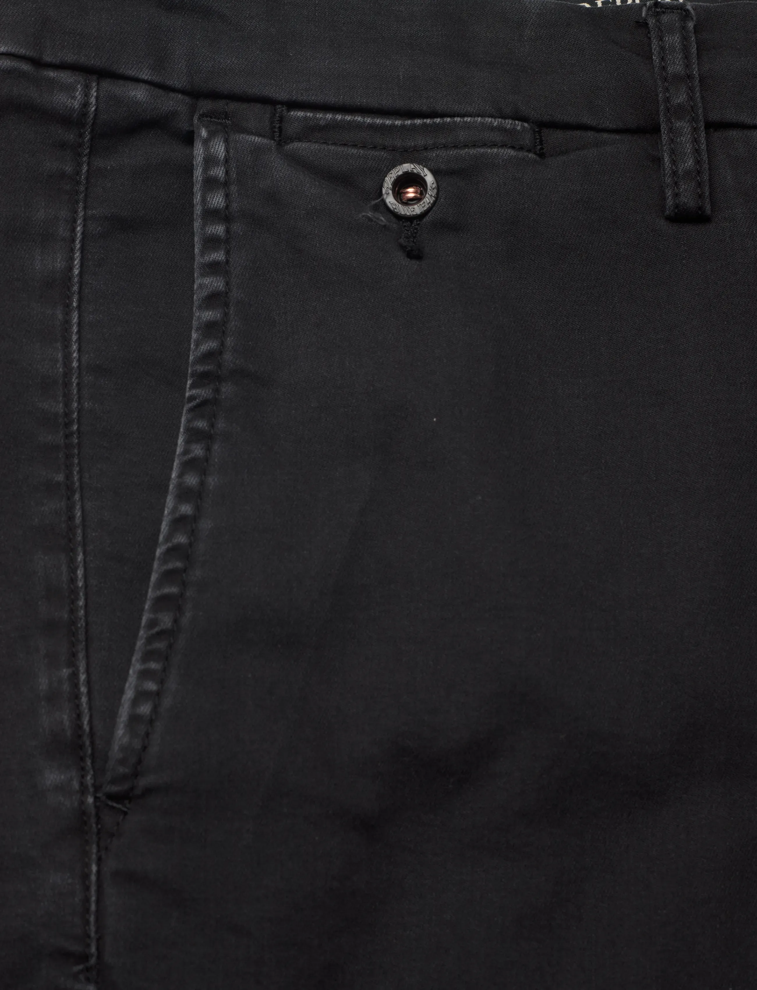 Replay - BENNI Trousers REGULAR Touch - casual - black - 5
