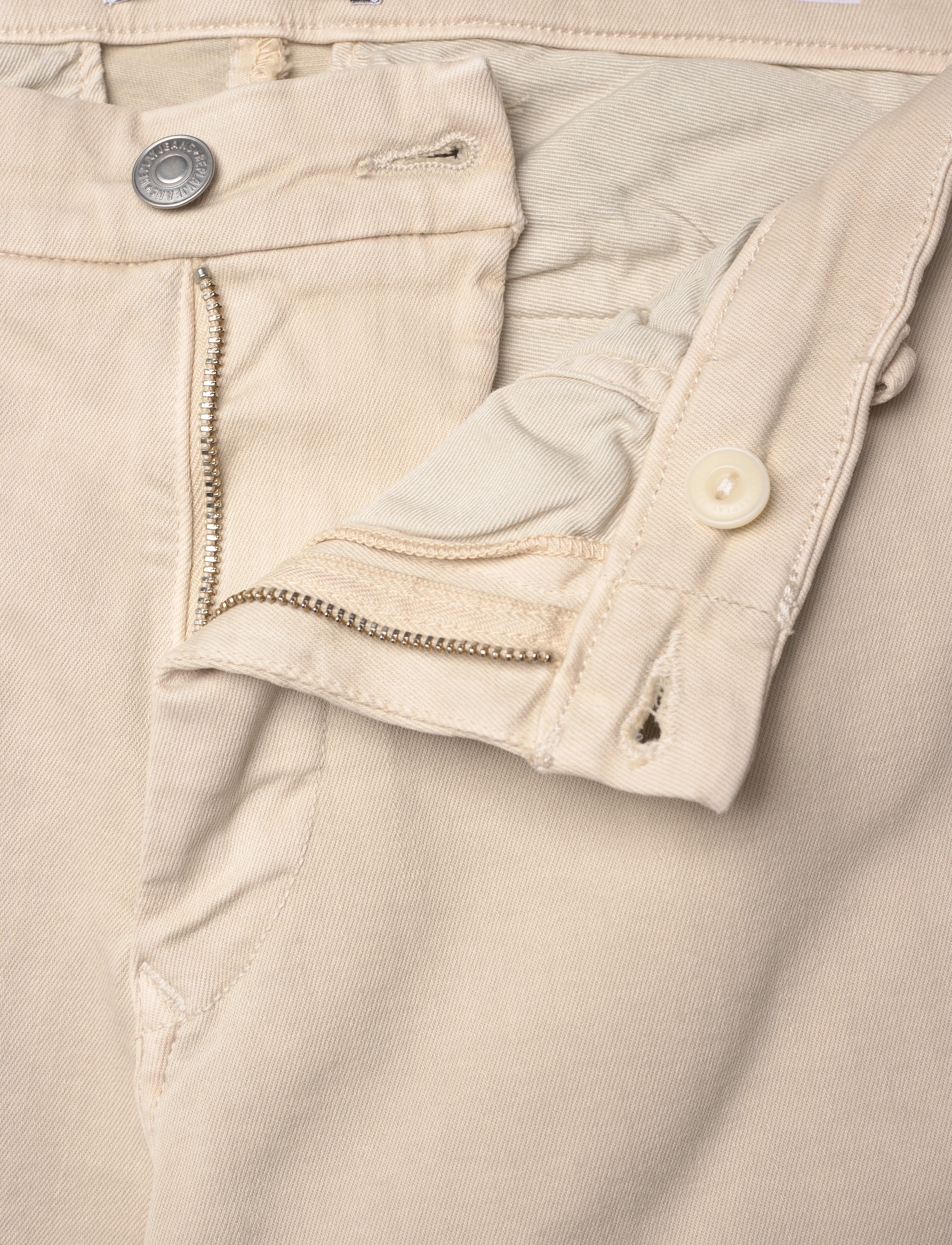 Replay - BENNI Trousers REGULAR Hyperchino Color Xlite - casual - beige - 5