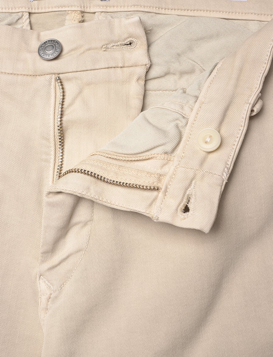 Replay - BENNI Trousers REGULAR Hyperchino Color Xlite - casual - beige - 5