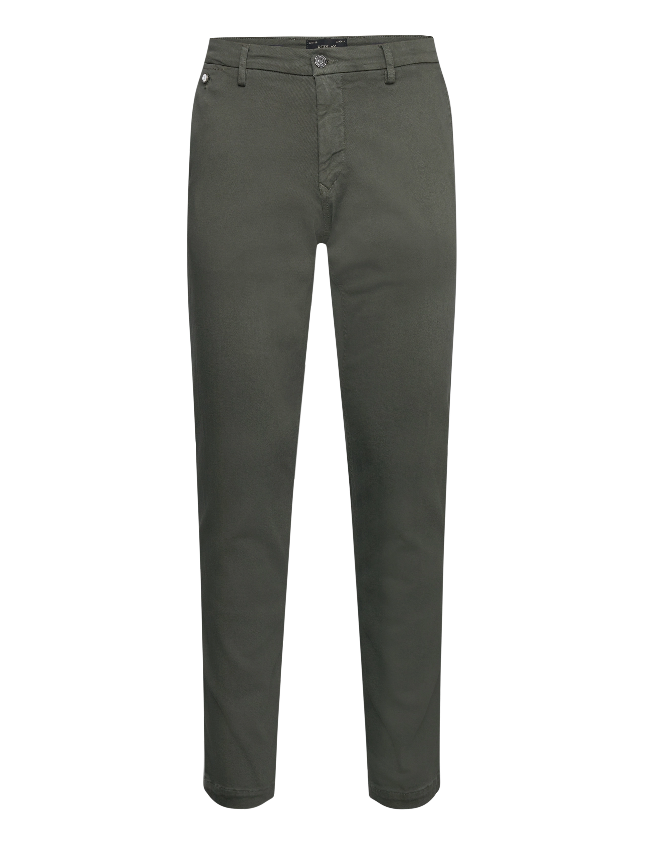 REPLAY Benni Hosen Regular Hyperchino Color Xlite Khaki - 29x32 - Herren