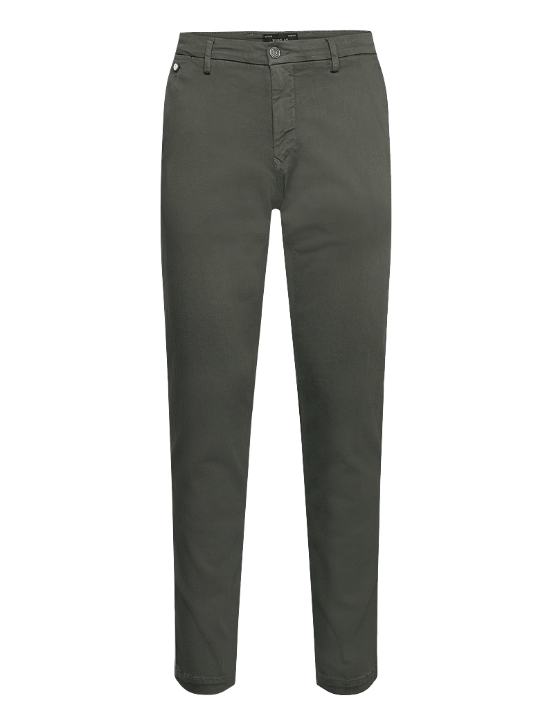 Replay - BENNI Trousers REGULAR Hyperchino Color Xlite - chinos - green - 1