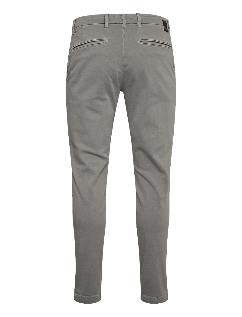 Replay - BENNI Trousers REGULAR Hyperchino Color Xlite - chinot - grey - 1