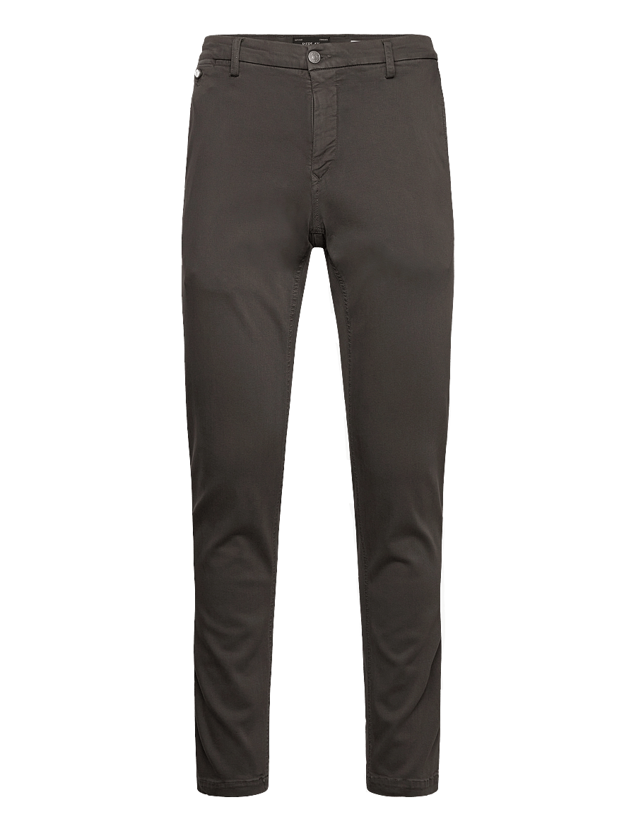 Replay - BENNI Trousers REGULAR Hyperchino Color Xlite - vabaajapüksid - grey - 1