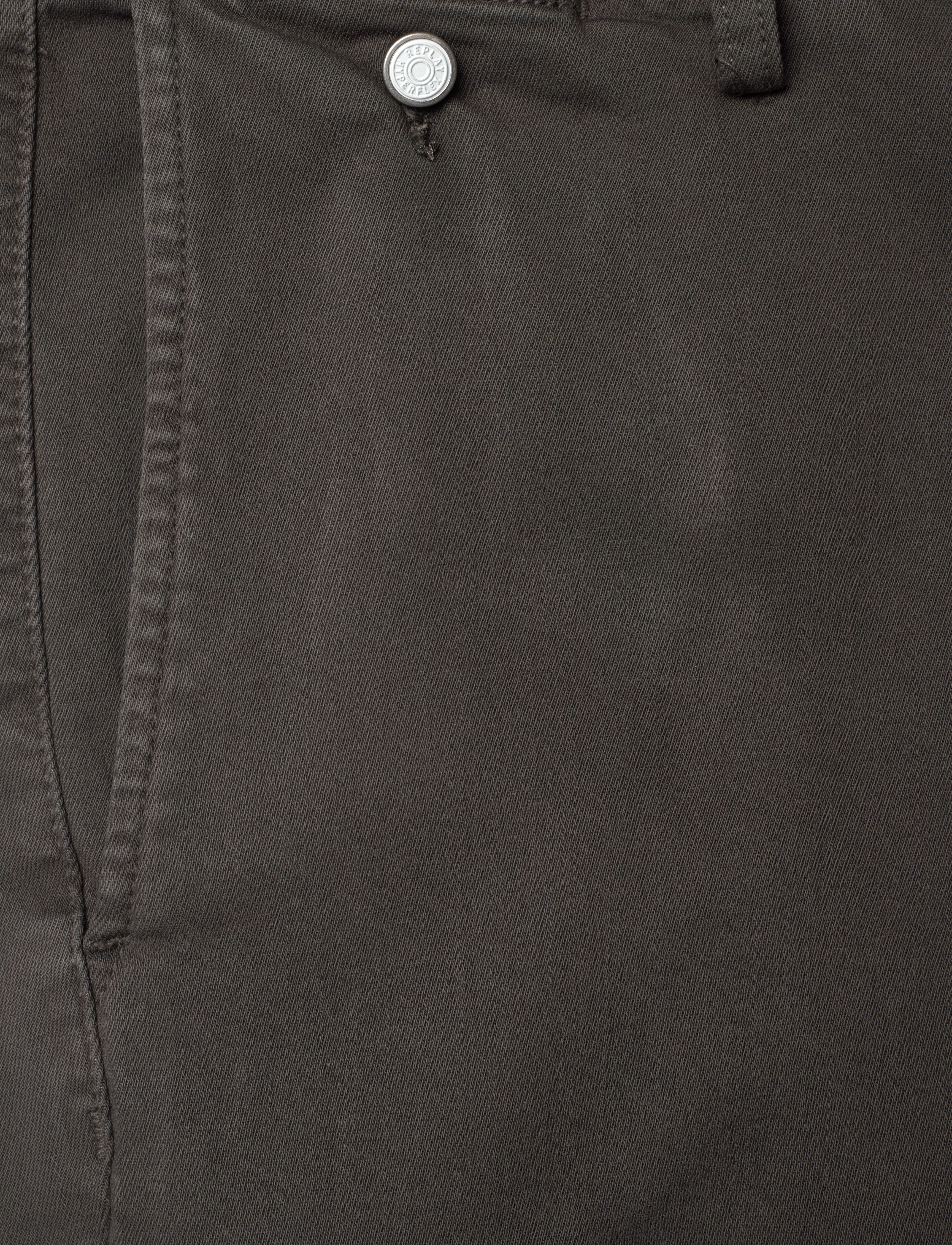 Replay - BENNI Trousers REGULAR Hyperchino Color Xlite - vabaajapüksid - grey - 4