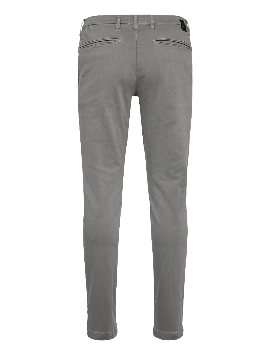 Replay - BENNI Trousers REGULAR Hyperchino Color Xlite - casual - warm grey - 2