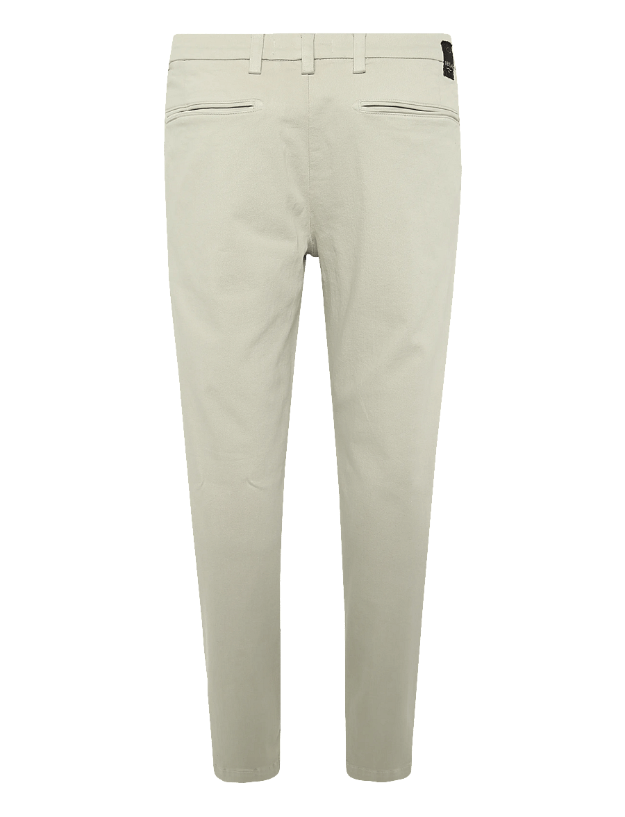 Replay - BENNI REGULAR Hyperchino Color Xlite DENIM Trousers - freizeithosen - white - 2