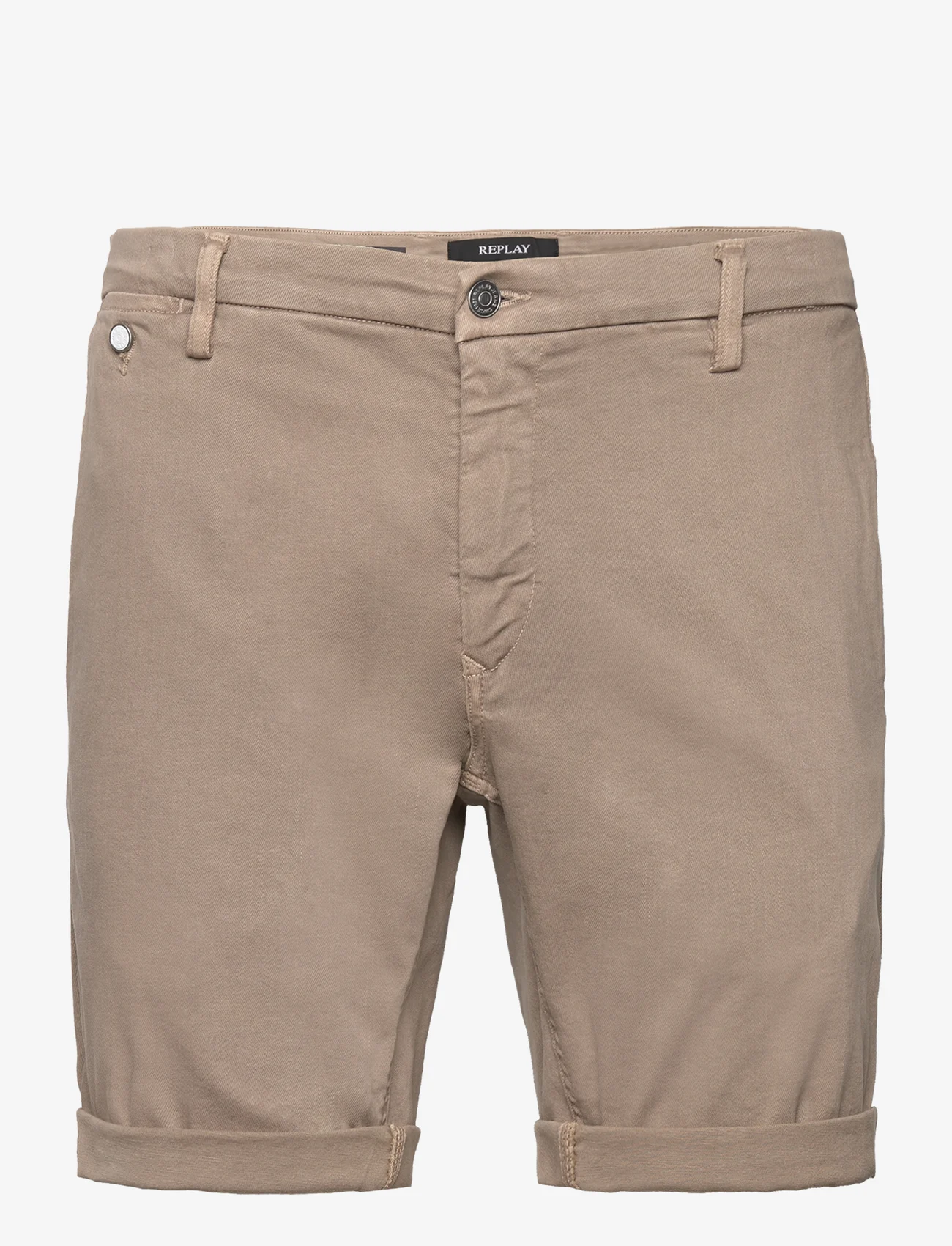 Replay - BENNI SHORT Shorts REGULAR Hyperchino Color Xlite - chino lühikesed püksid - beige - 0