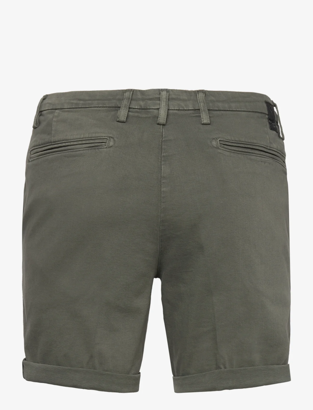 Replay - BENNI SHORT Shorts REGULAR Hyperchino Color Xlite - chinos shorts - khaki green - 1