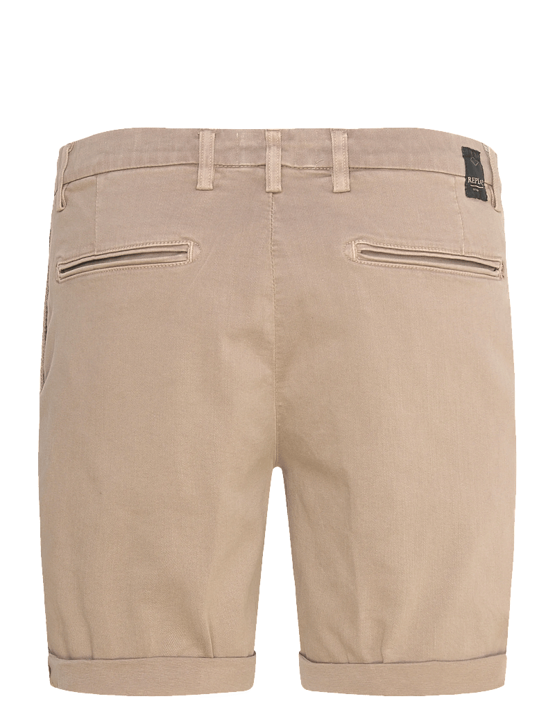 Replay - BENNI SHORT Shorts REGULAR Hyperchino Color Xlite - casual shorts - beige - 2