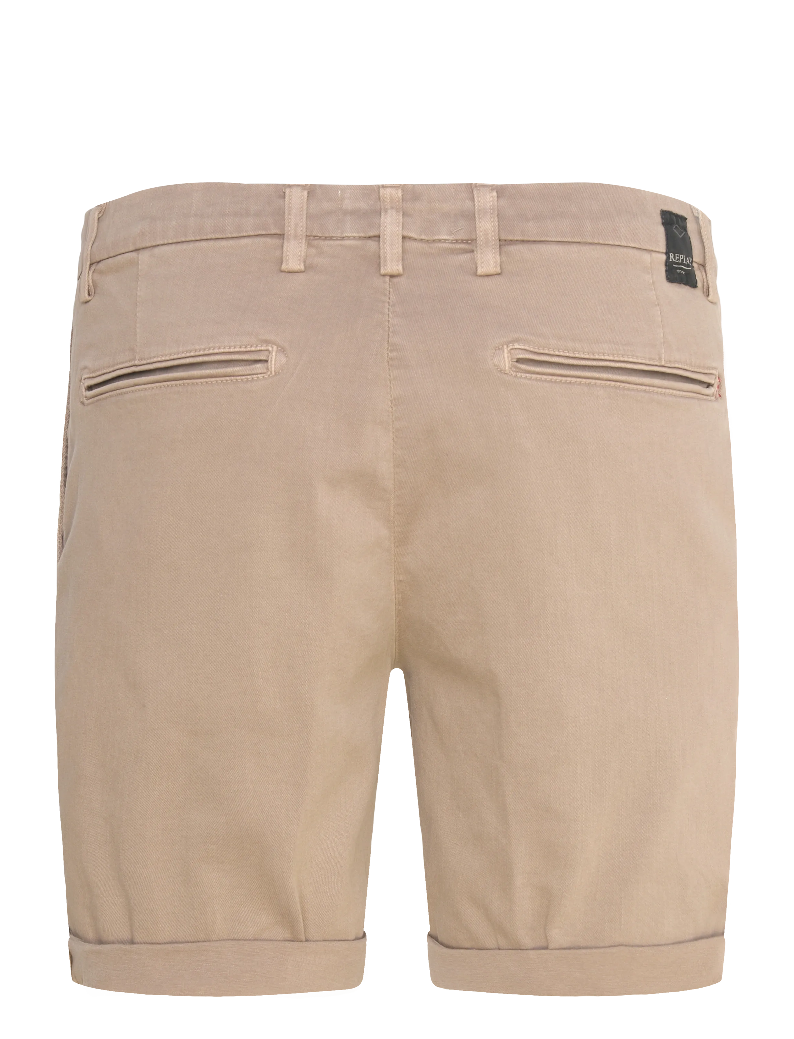 Replay - BENNI SHORT Shorts REGULAR Hyperchino Color Xlite - casual shorts - beige - 2
