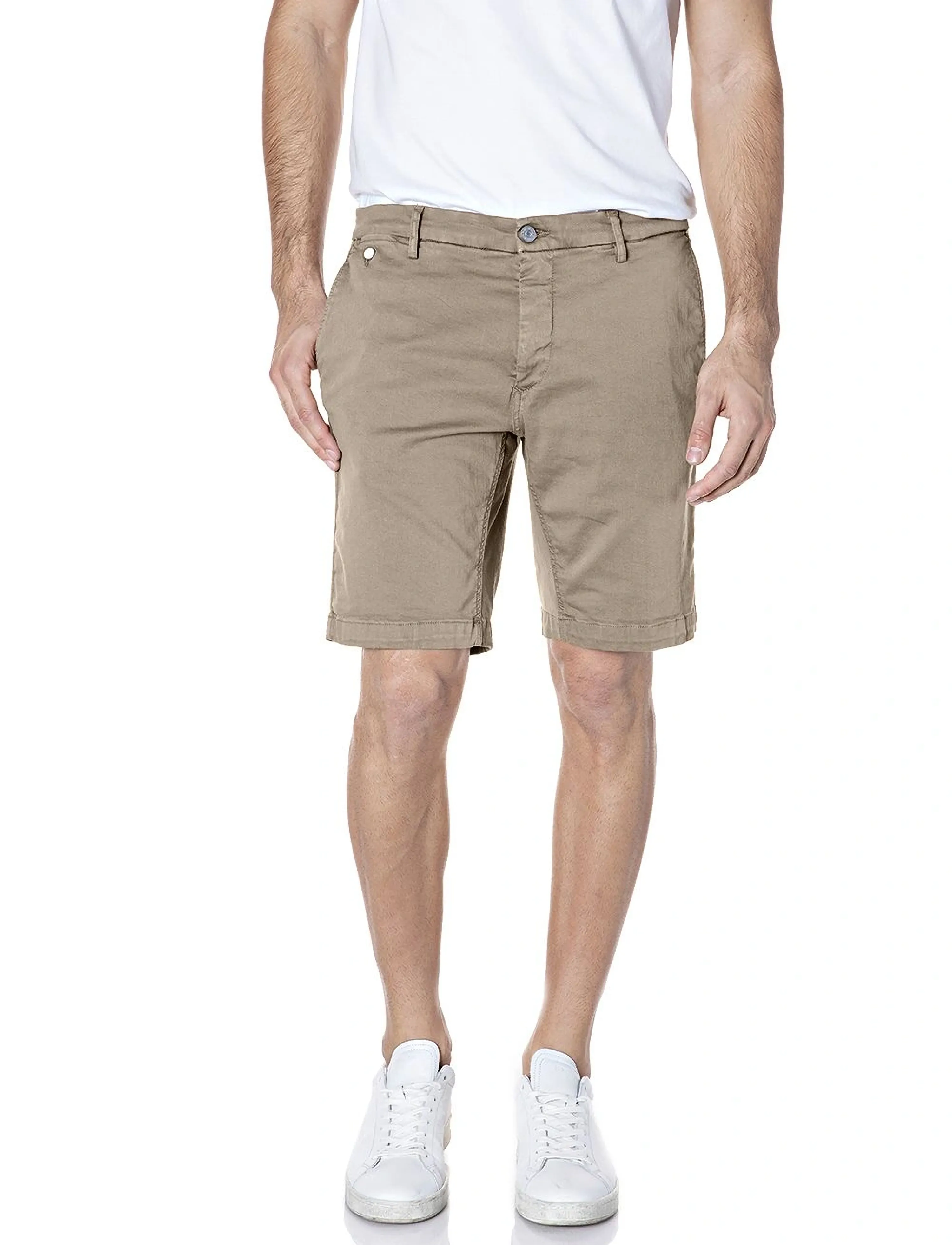 Replay Benni Short Shorts Regular Hyperchino Color Xlite, 36, Shorts, Beige - Casual, Männerswear