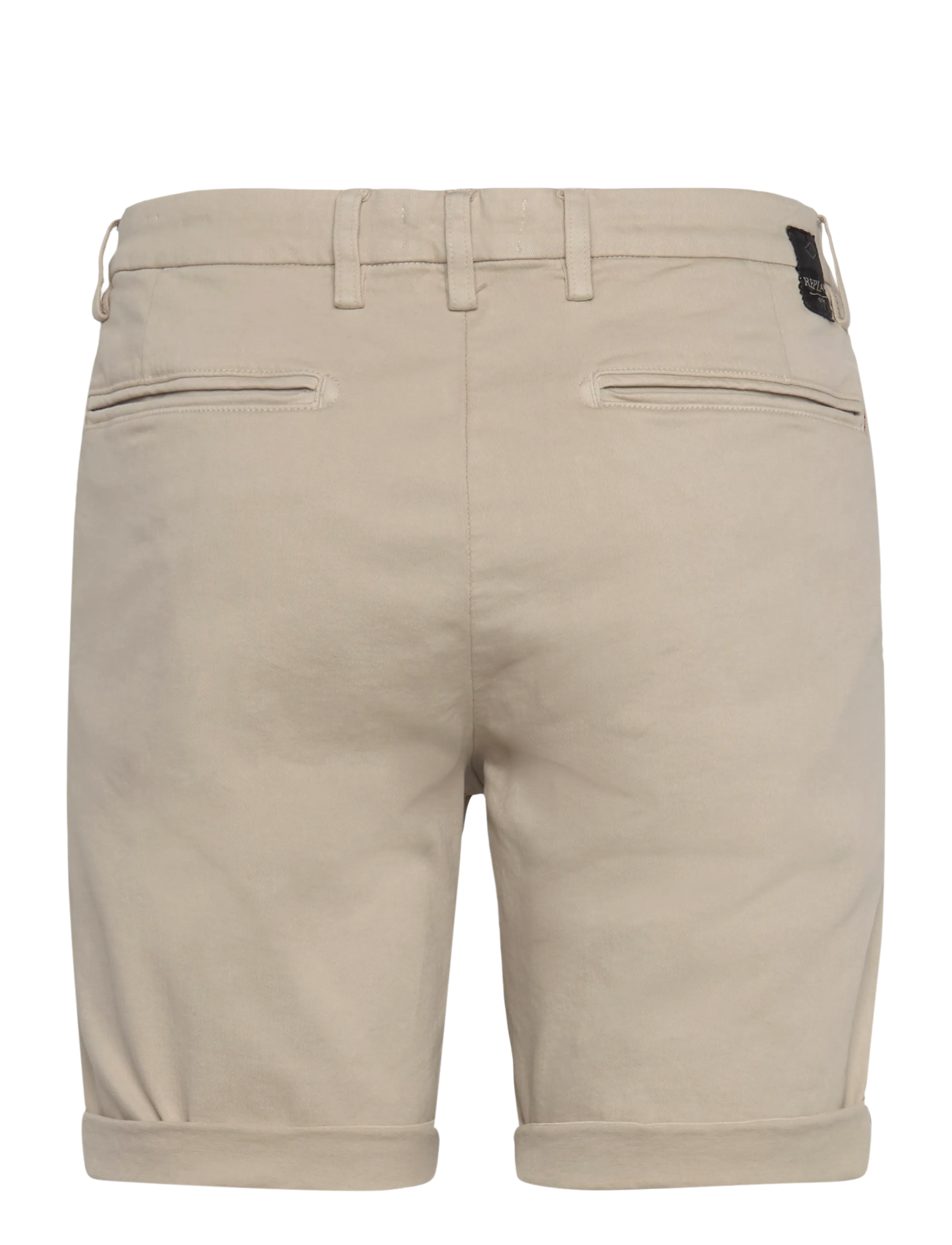 Replay - BENNI SHORT Shorts REGULAR Hyperchino Color Xlite - casual shorts - beige - 2