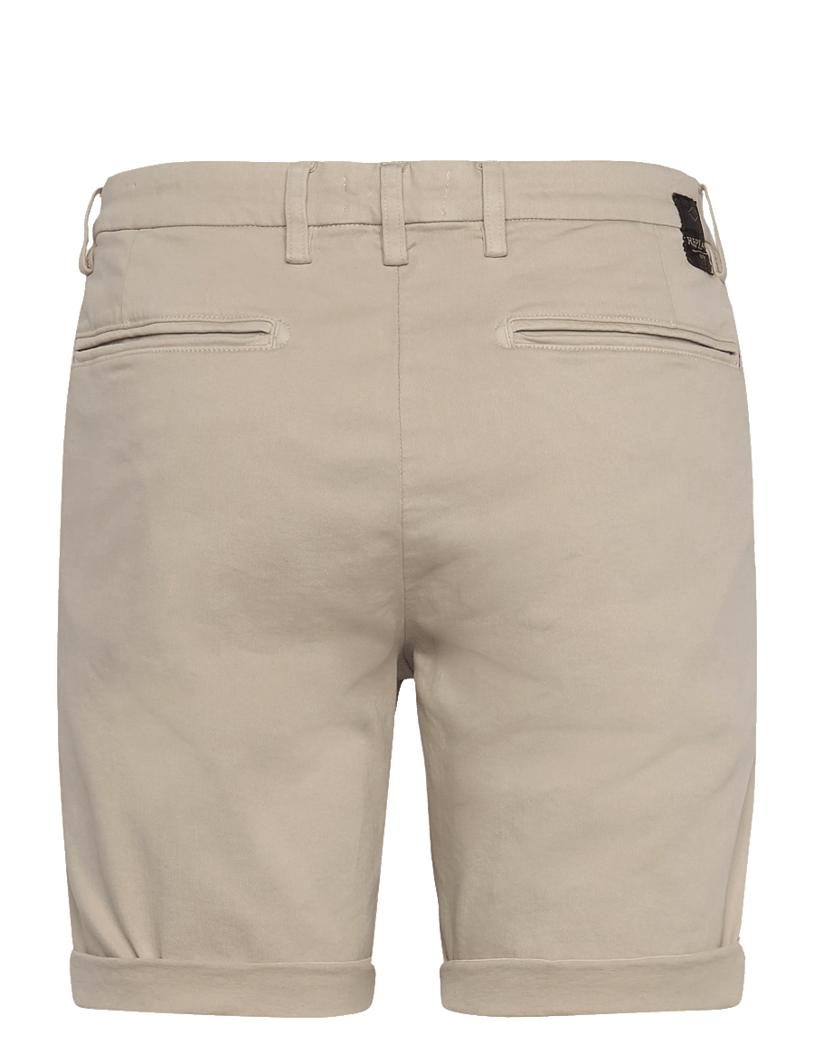 Replay - BENNI SHORT Shorts REGULAR Hyperchino Color Xlite - casual shorts - beige - 2