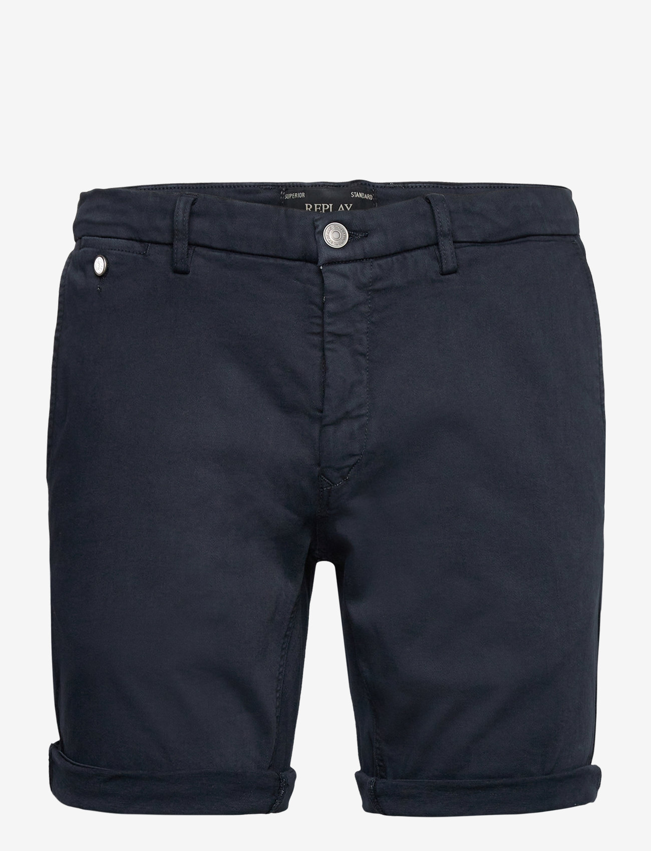 Replay - BENNI SHORT Shorts REGULAR Hyperchino Color Xlite - casual shorts - blue - 1