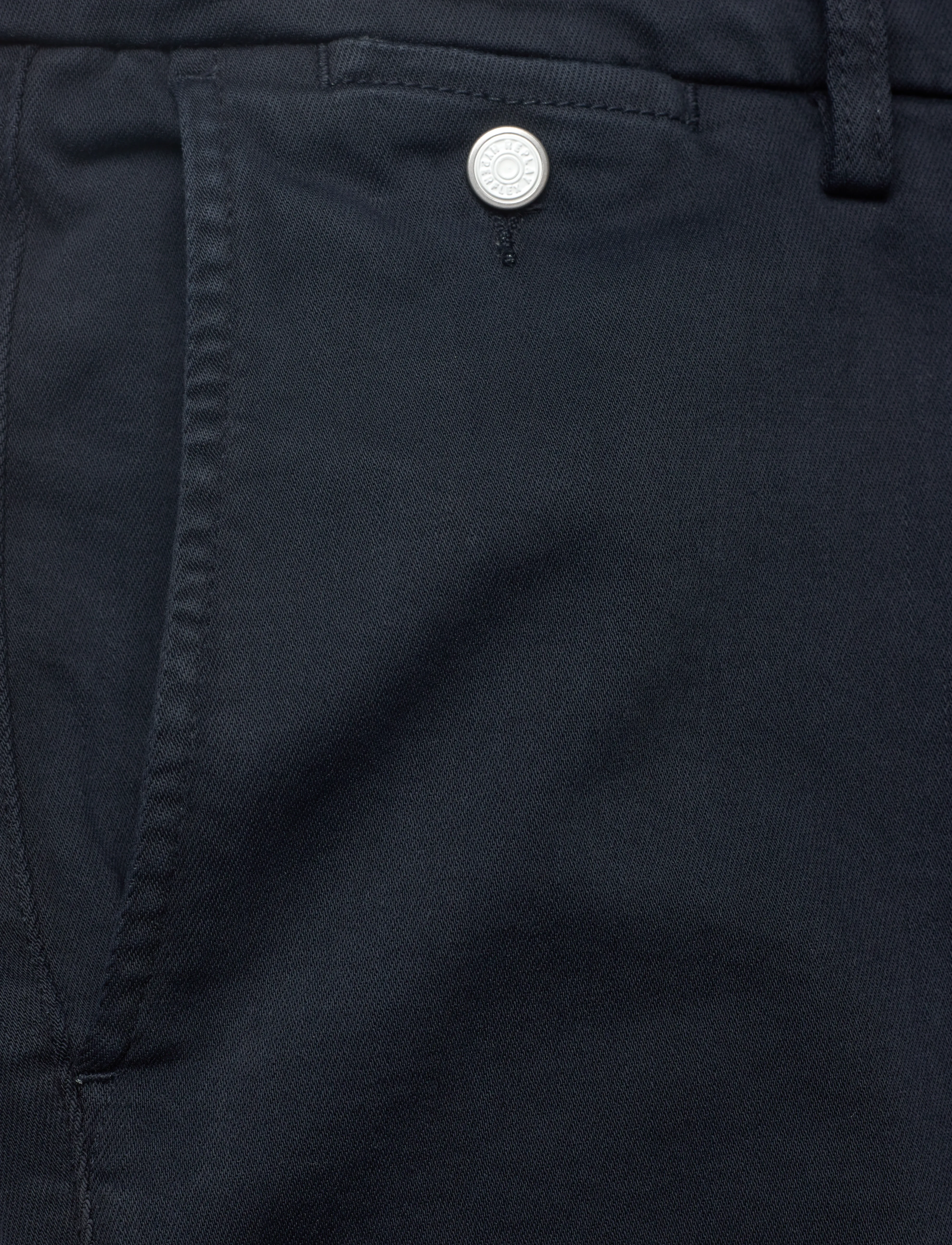 Replay - BENNI SHORT Shorts REGULAR Hyperchino Color Xlite - casual shorts - blue - 4