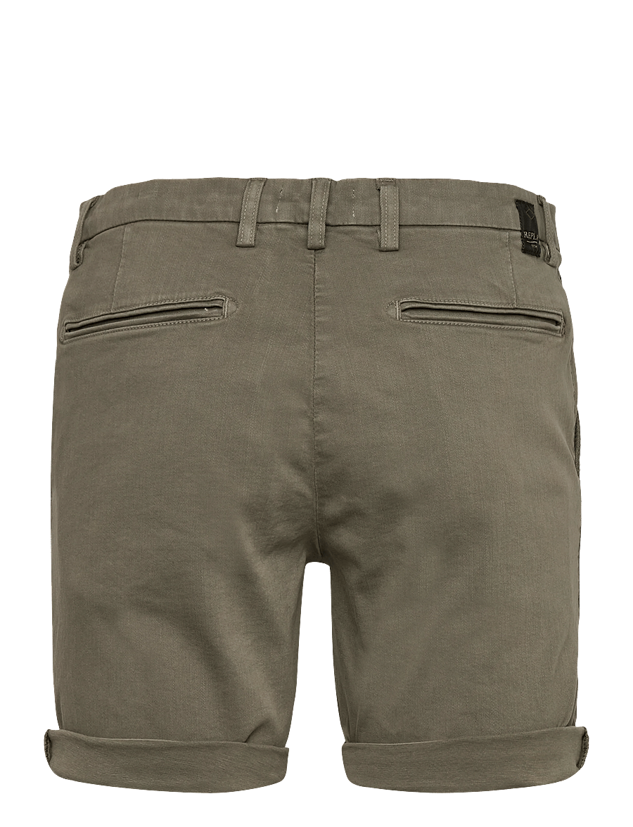 Replay - BENNI SHORT Shorts REGULAR Hyperchino Color Xlite - casual shorts - green - 2