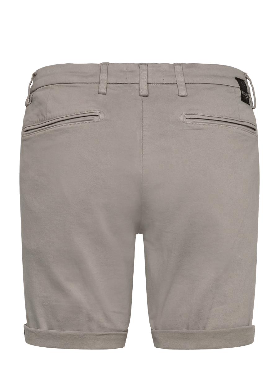 Replay - BENNI SHORT Shorts REGULAR Hyperchino Color Xlite - casual shorts - grey - 2