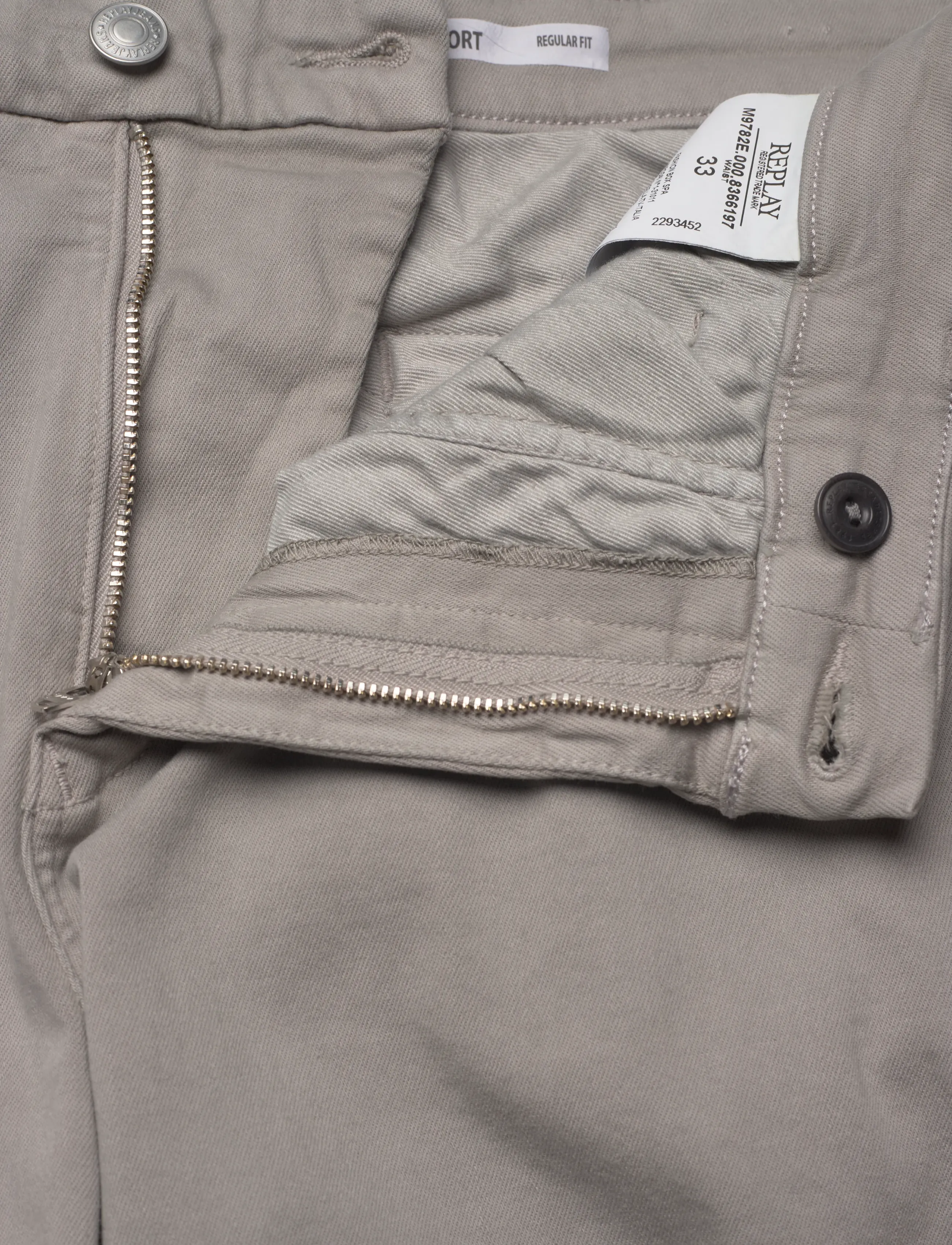 Replay - BENNI SHORT Shorts REGULAR Hyperchino Color Xlite - casual shorts - grey - 5