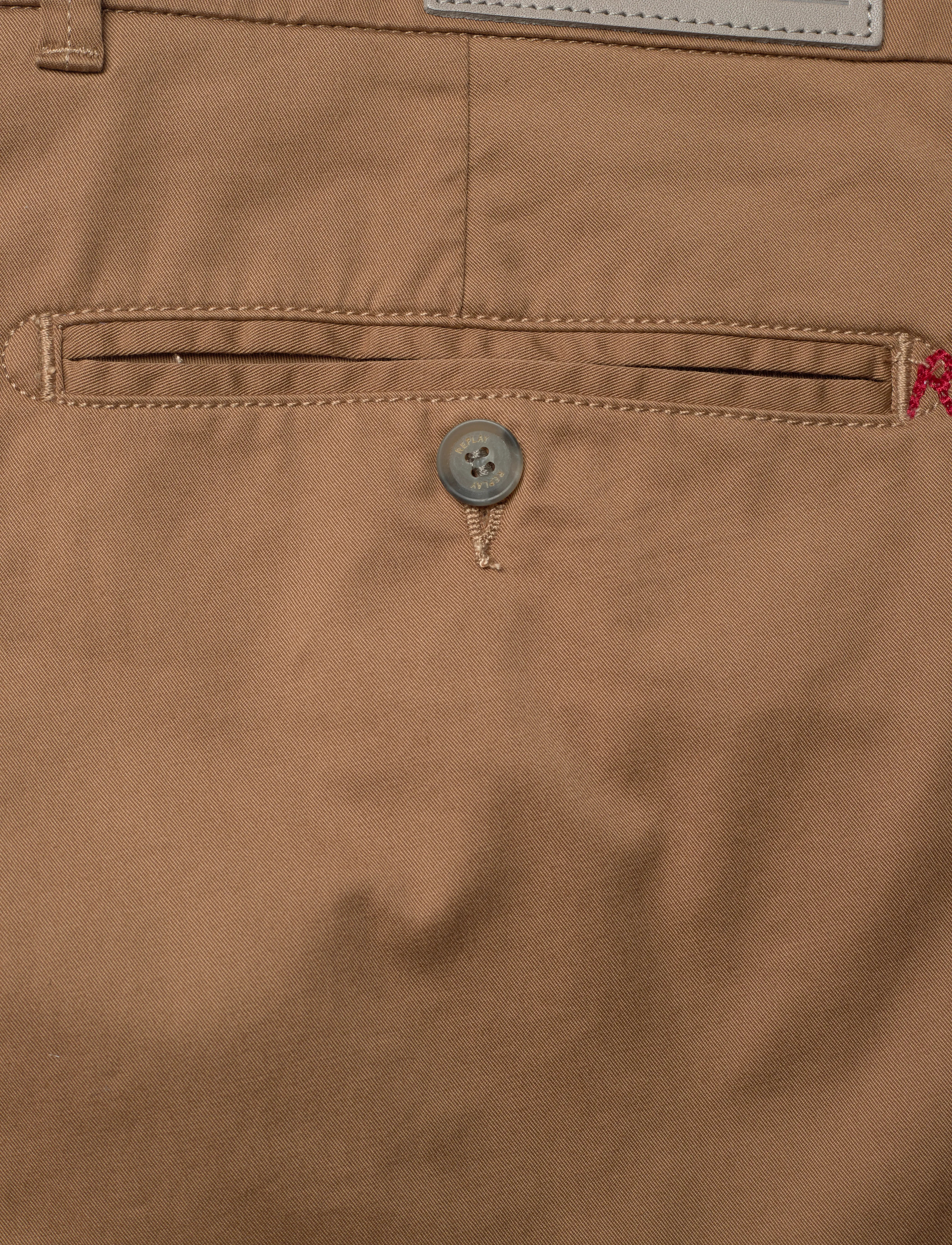 Replay - Shorts SLIM - chinos shorts - brown - 4