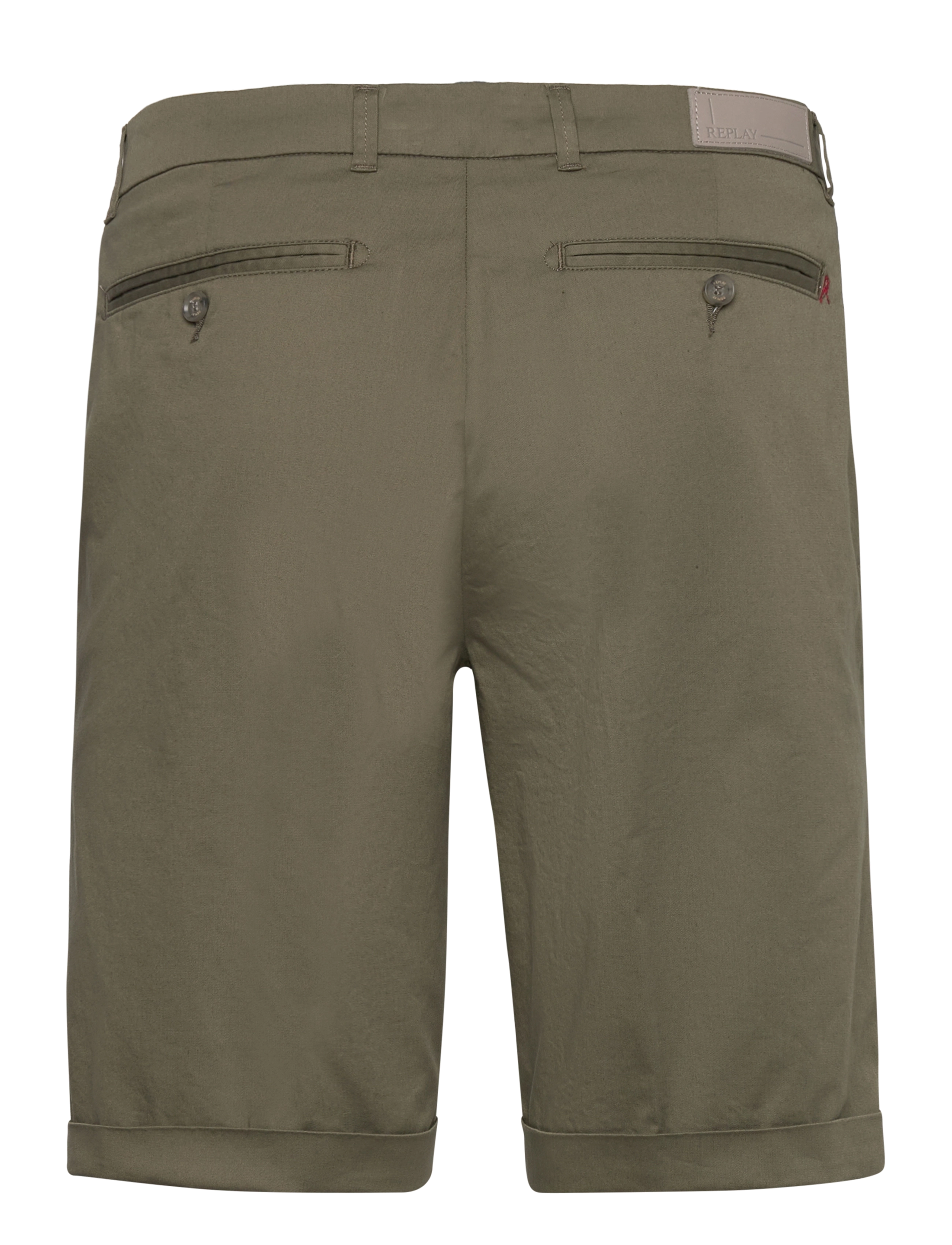 Replay - Shorts SLIM - chino stila šorti - green - 2