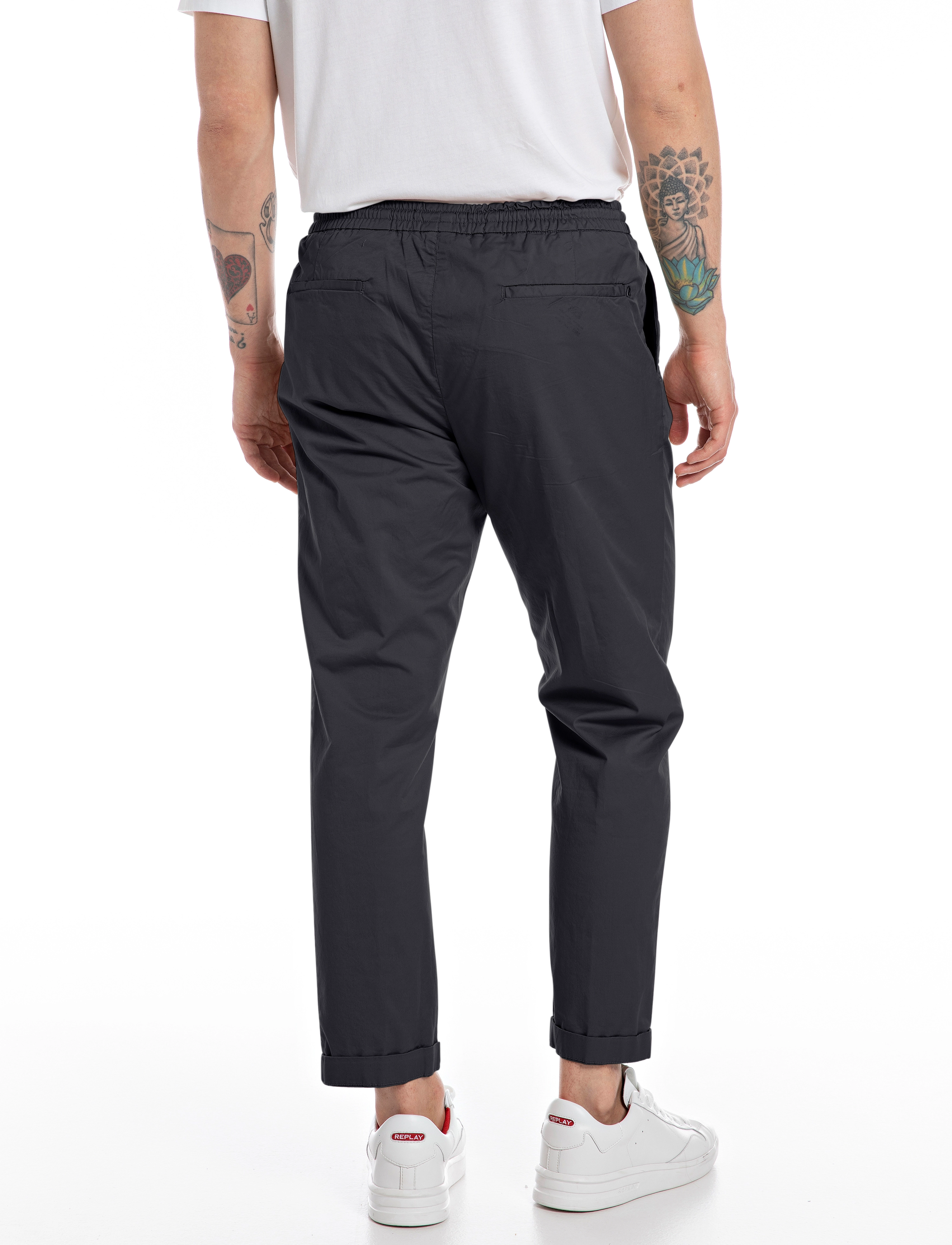 Replay - Trousers  Authentic Boost Project - blue - 3